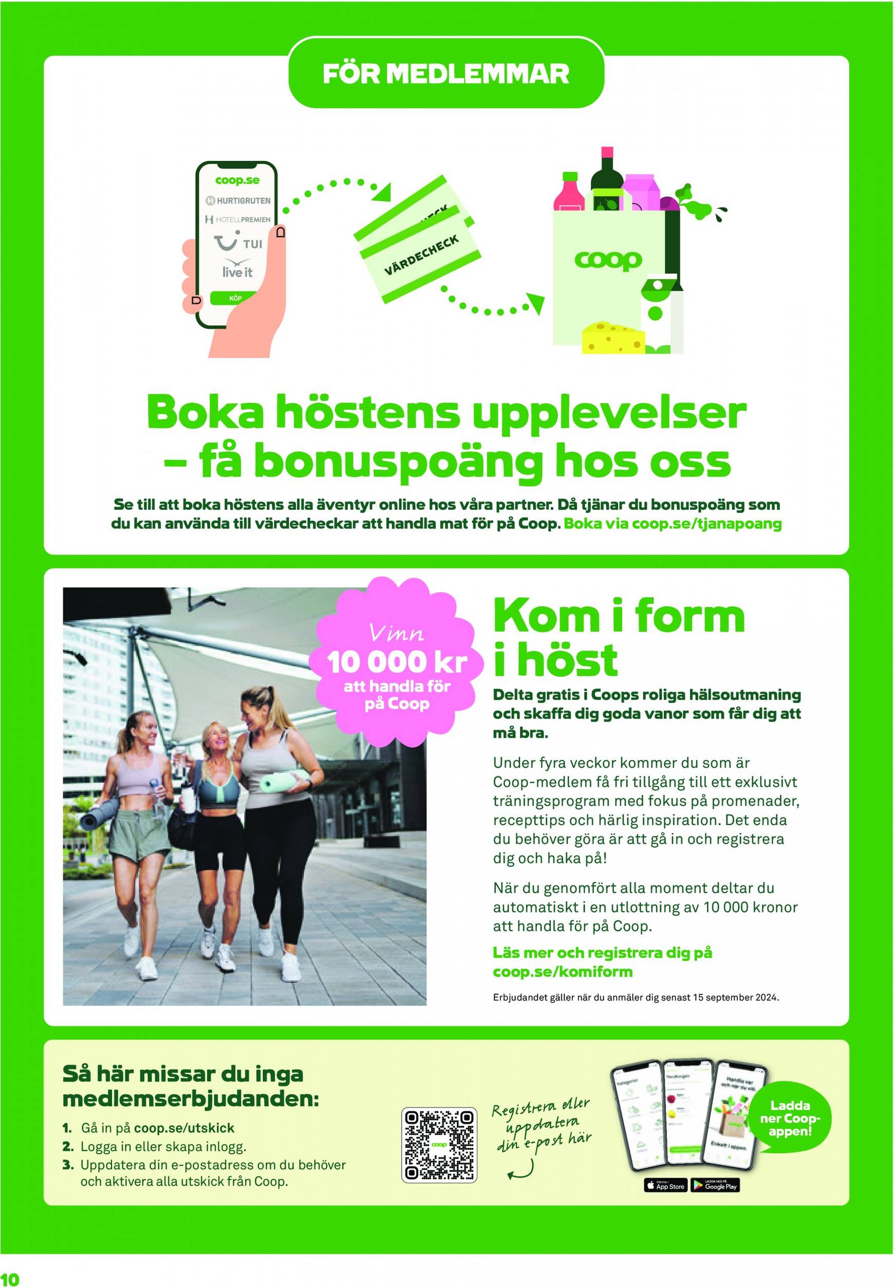 coop - Stora Coop-reklambladet giltigt från 02.09. - 08.09. - page: 10