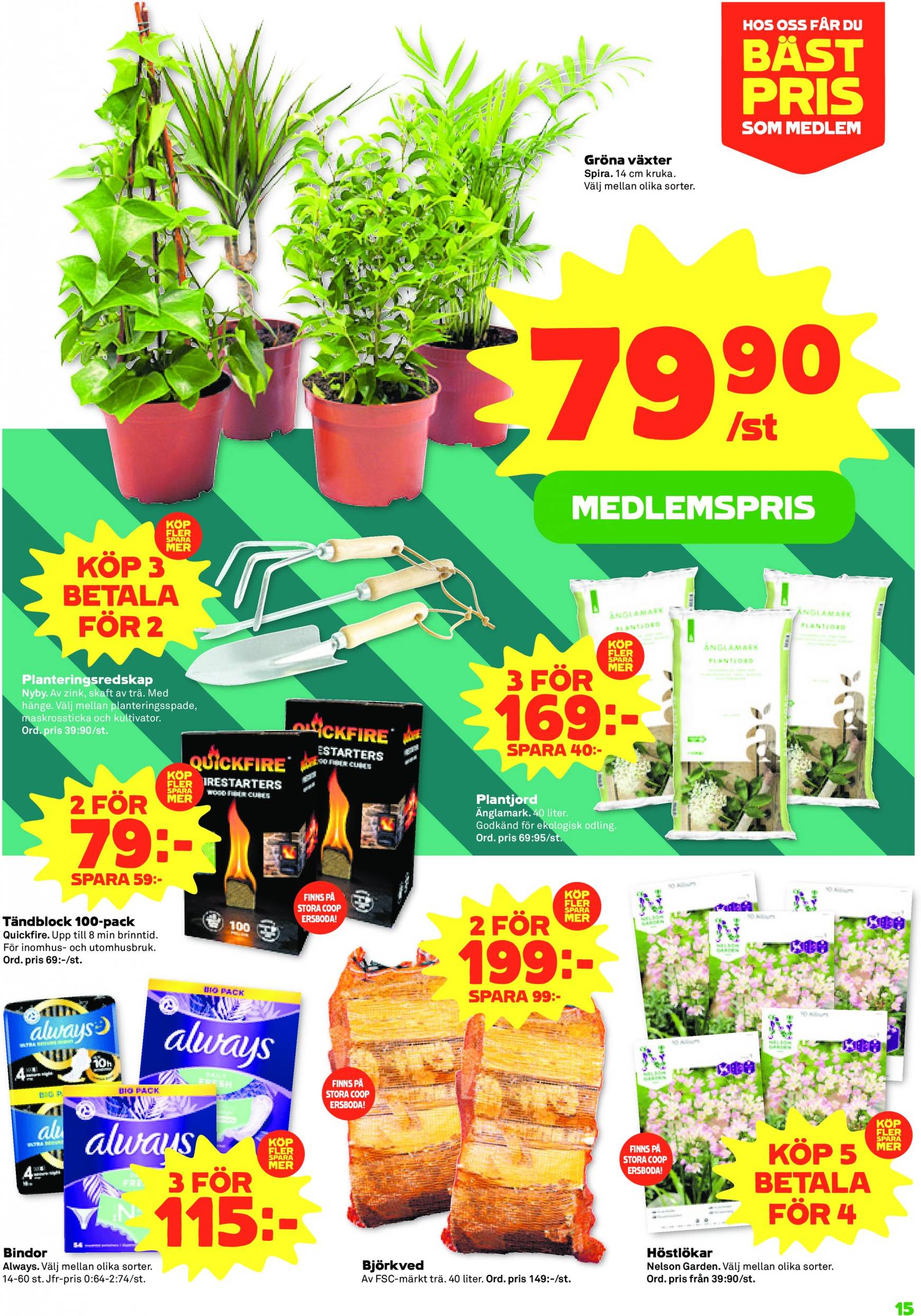 coop - Stora Coop-reklambladet giltigt från 02.09. - 08.09. - page: 15