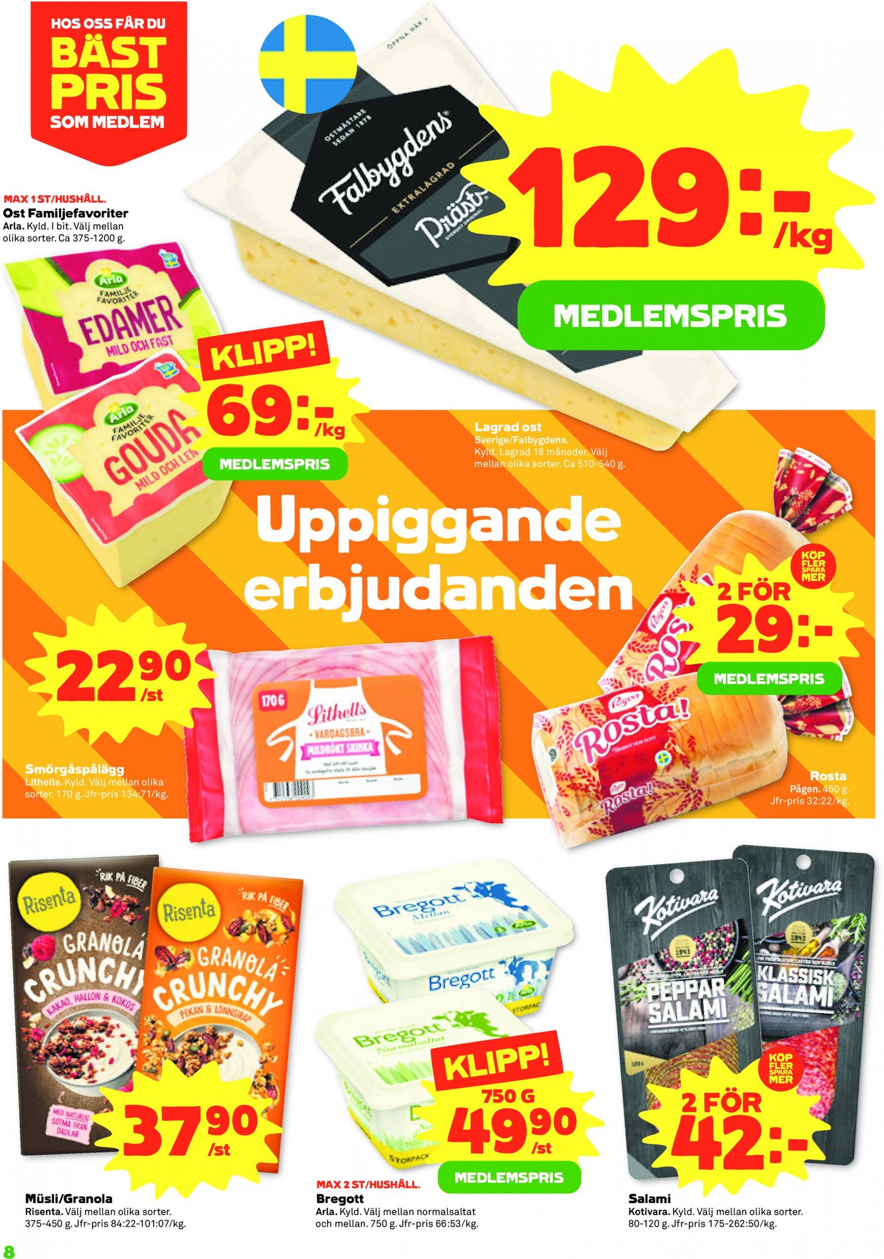 coop - Stora Coop-reklambladet giltigt från 02.09. - 08.09. - page: 8