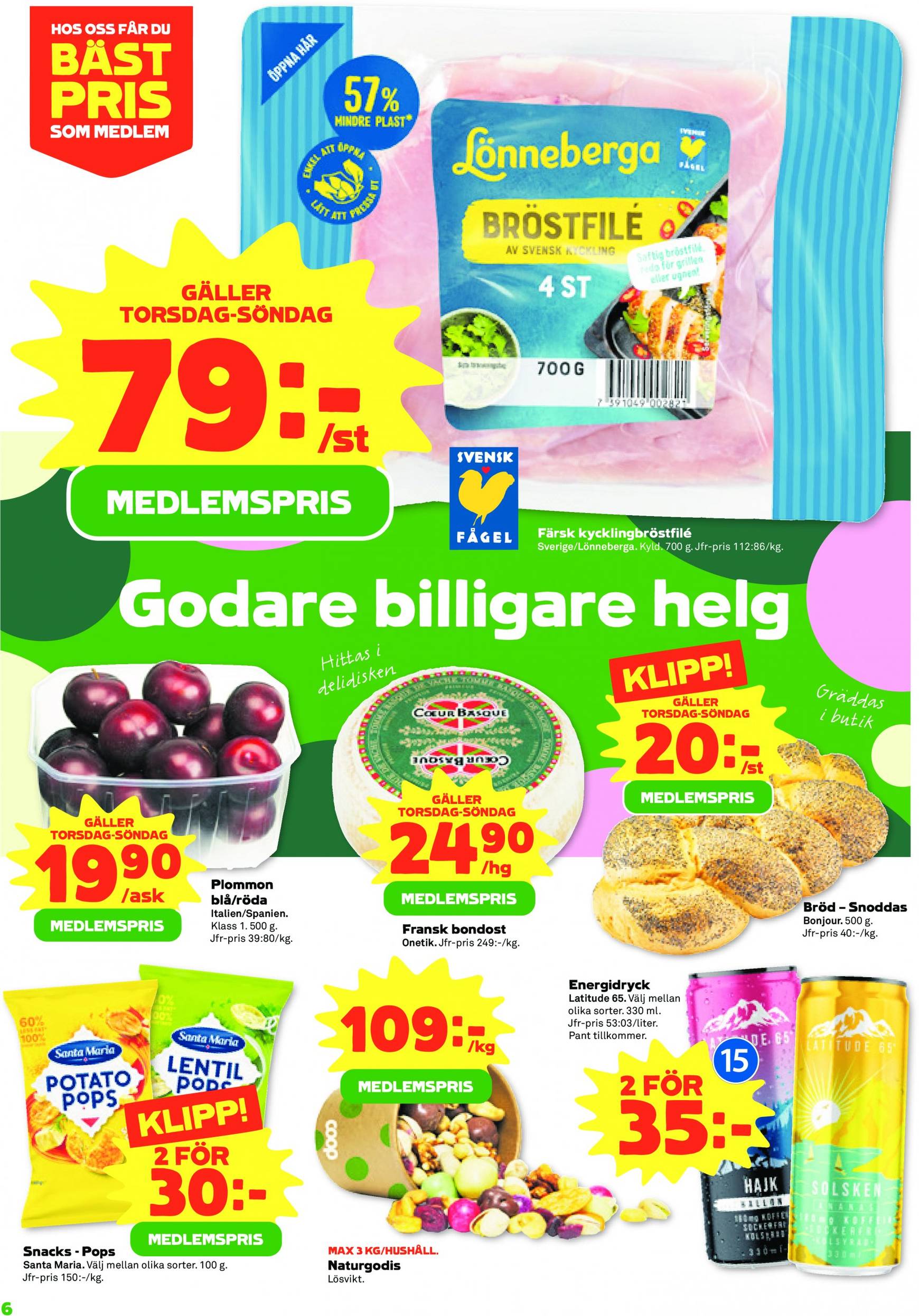 coop - Stora Coop-reklambladet giltigt från 02.09. - 08.09. - page: 6