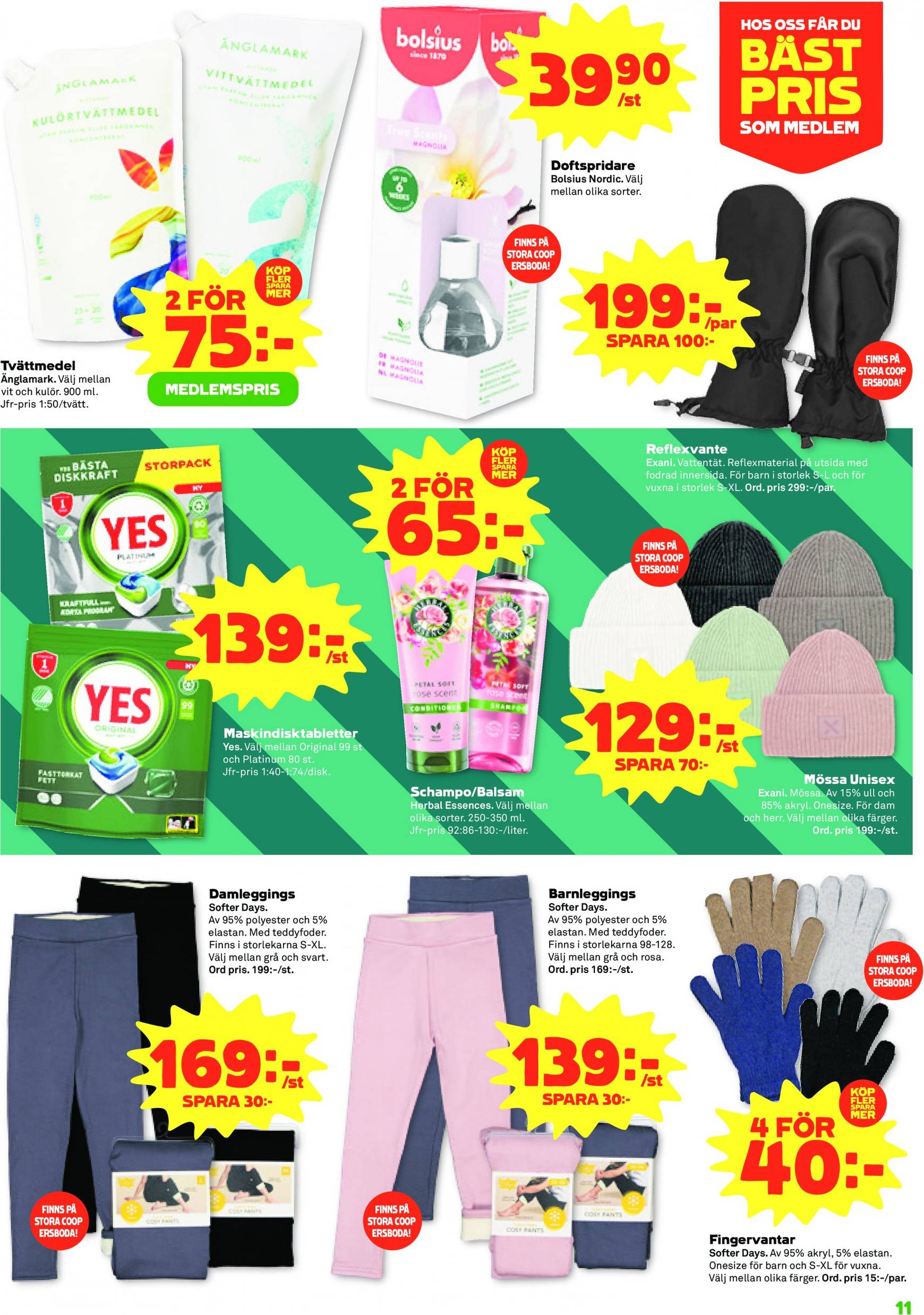 coop - Stora Coop-reklambladet giltigt från 16.09. - 22.09. - page: 11