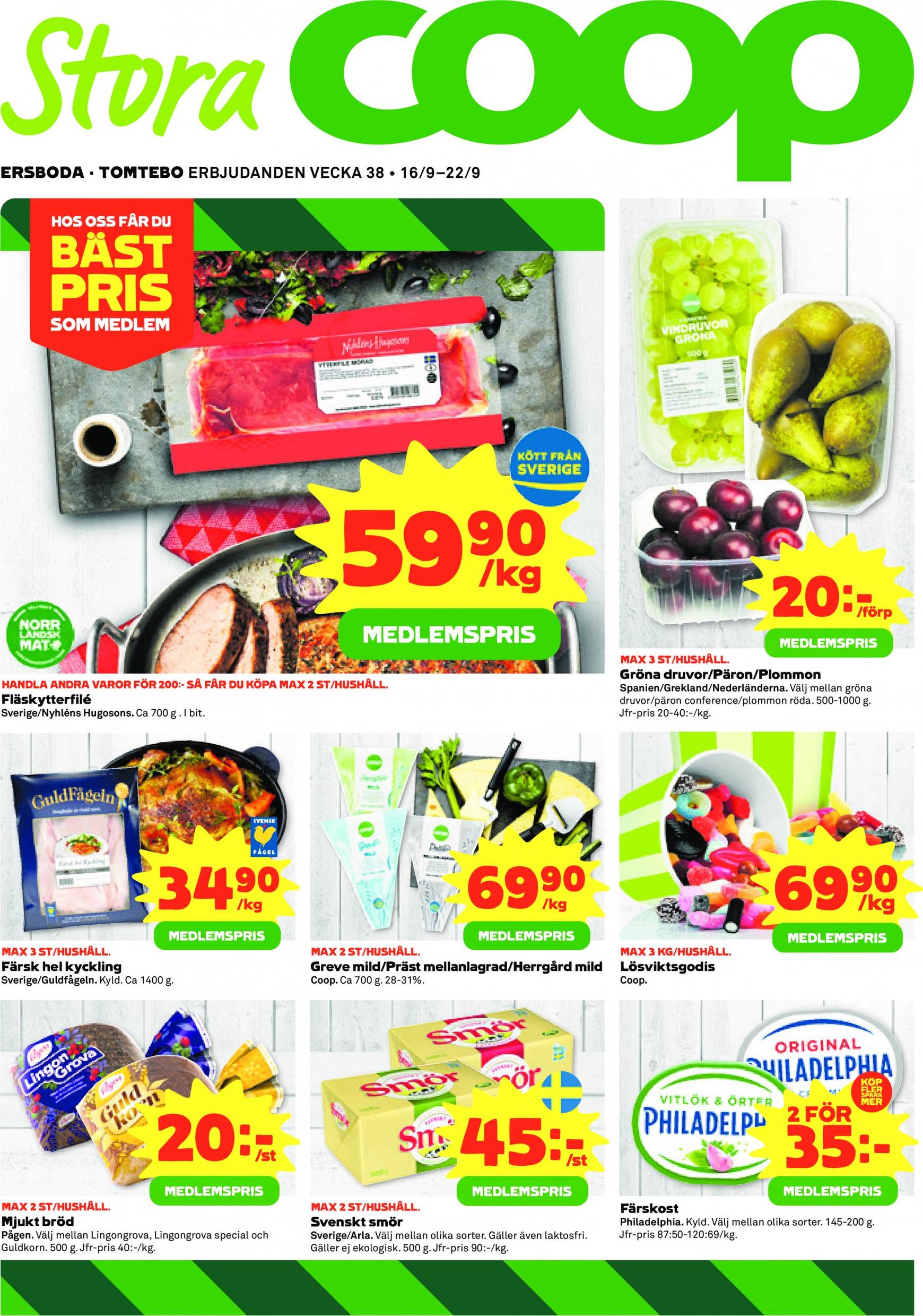 coop - Stora Coop-reklambladet giltigt från 16.09. - 22.09. - page: 1