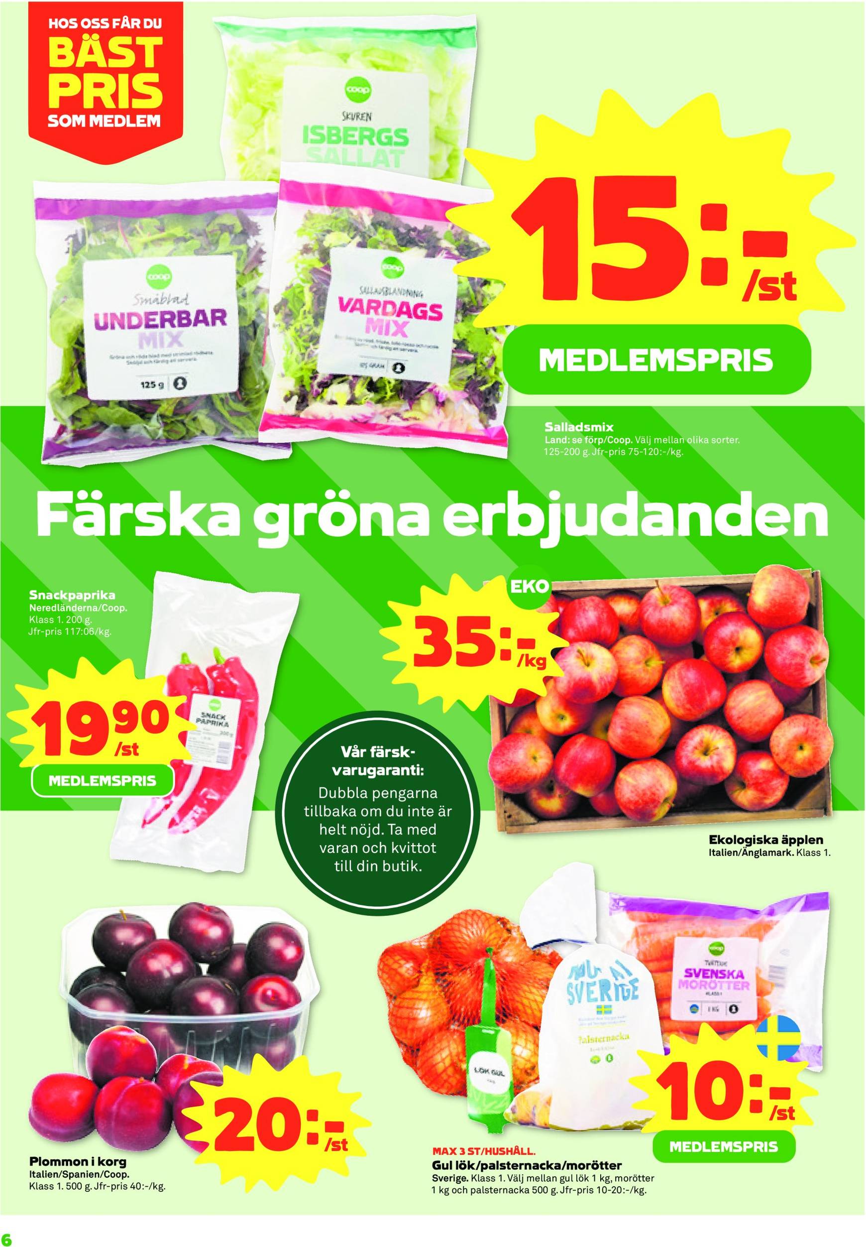 coop - Stora Coop-reklambladet är giltigt från 07.10. till 13.10. - page: 6