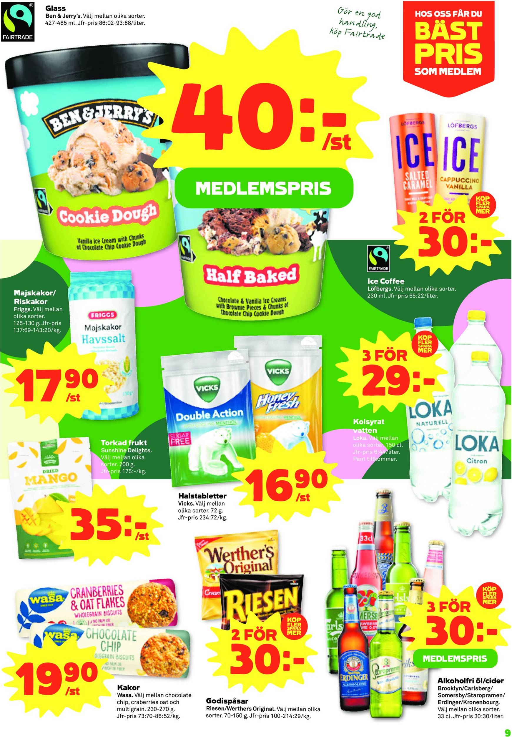 coop - Stora Coop-reklambladet är giltigt från 07.10. till 13.10. - page: 9