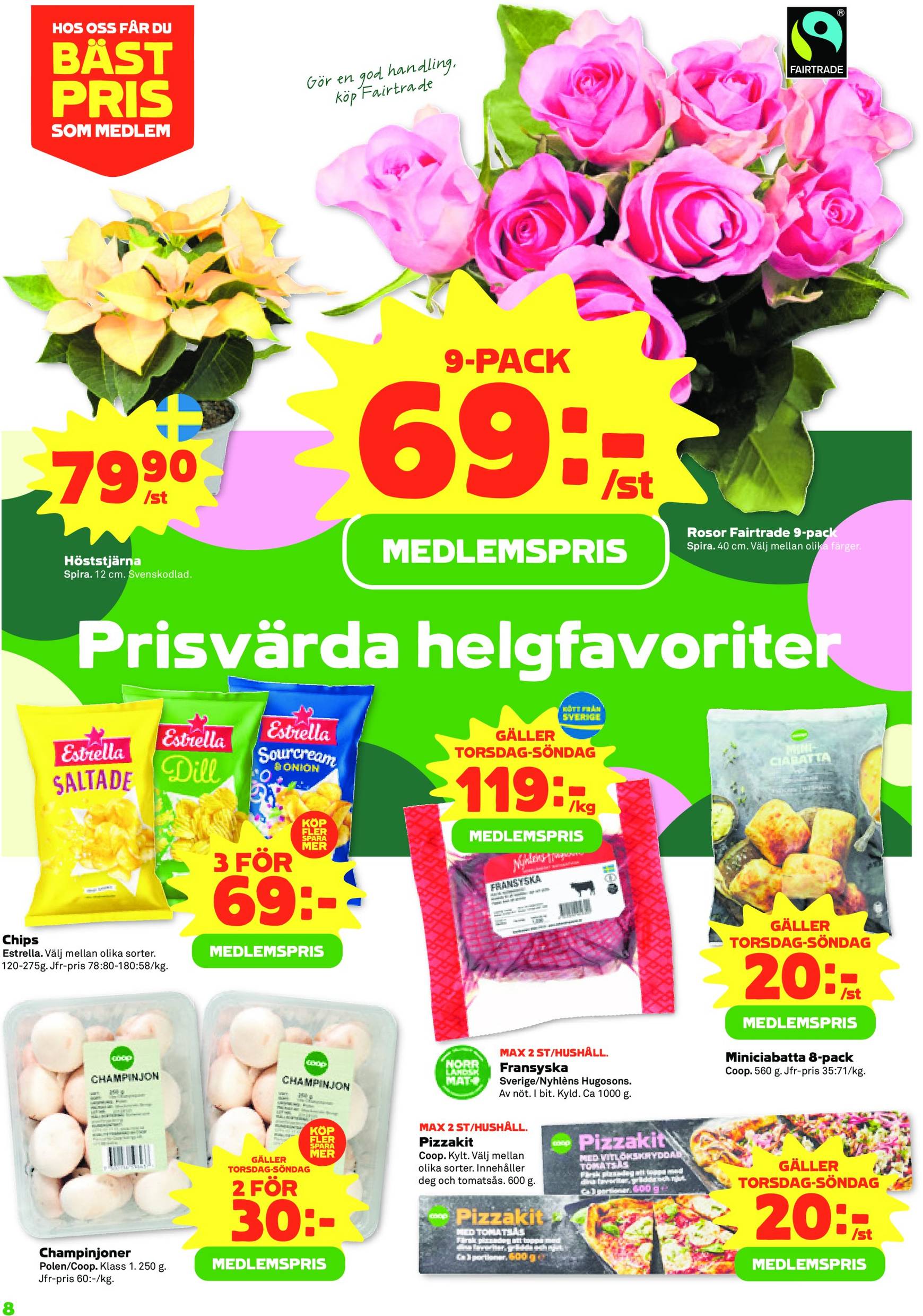 coop - Stora Coop-reklambladet är giltigt från 07.10. till 13.10. - page: 8