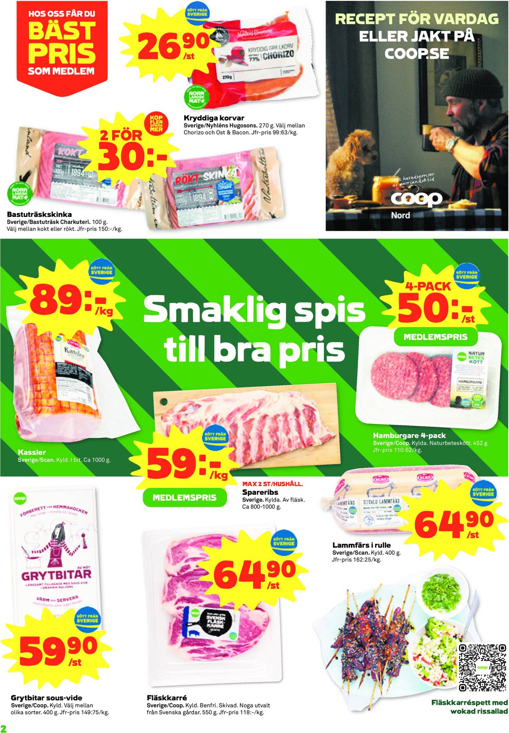 coop - Stora Coop-reklambladet är giltigt från 07.10. till 13.10. - page: 2