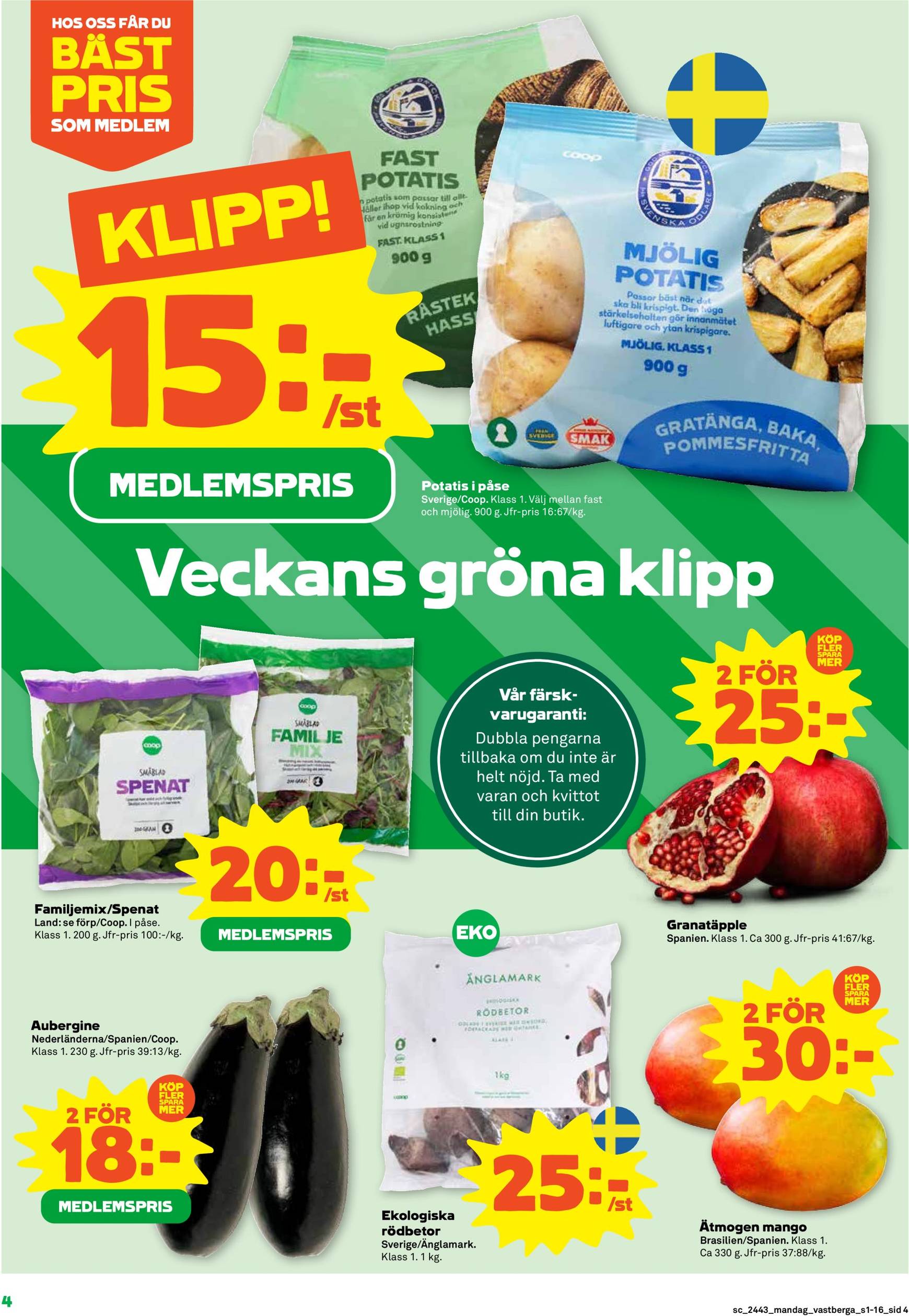 coop - Stora Coop-reklambladet är giltigt från 21.10. - 27.10. - page: 4