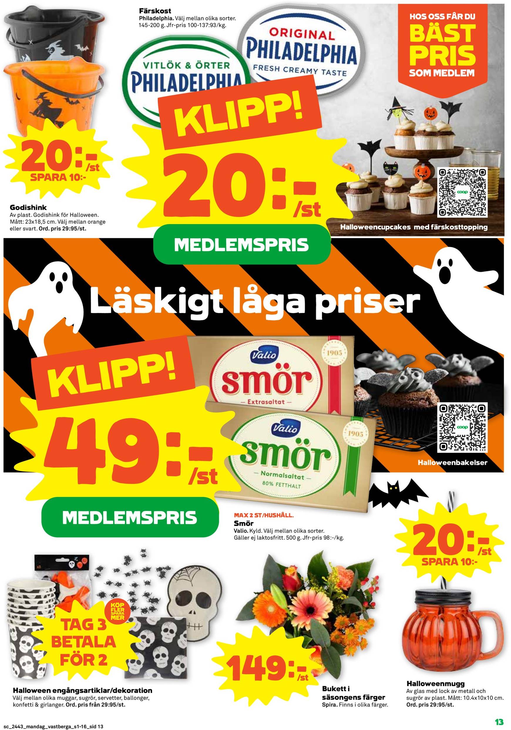 coop - Stora Coop-reklambladet är giltigt från 21.10. - 27.10. - page: 13