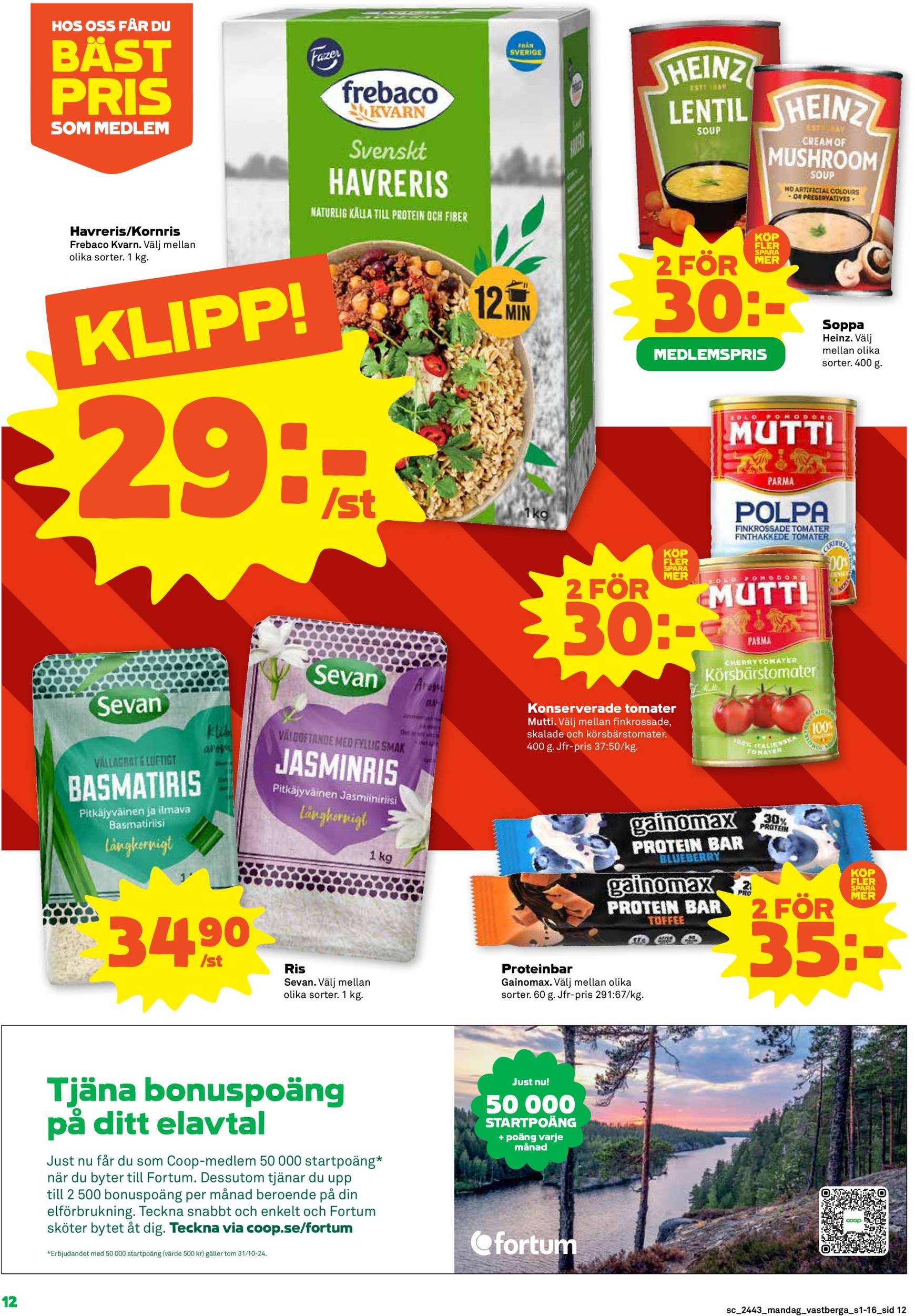 coop - Stora Coop-reklambladet är giltigt från 21.10. - 27.10. - page: 12