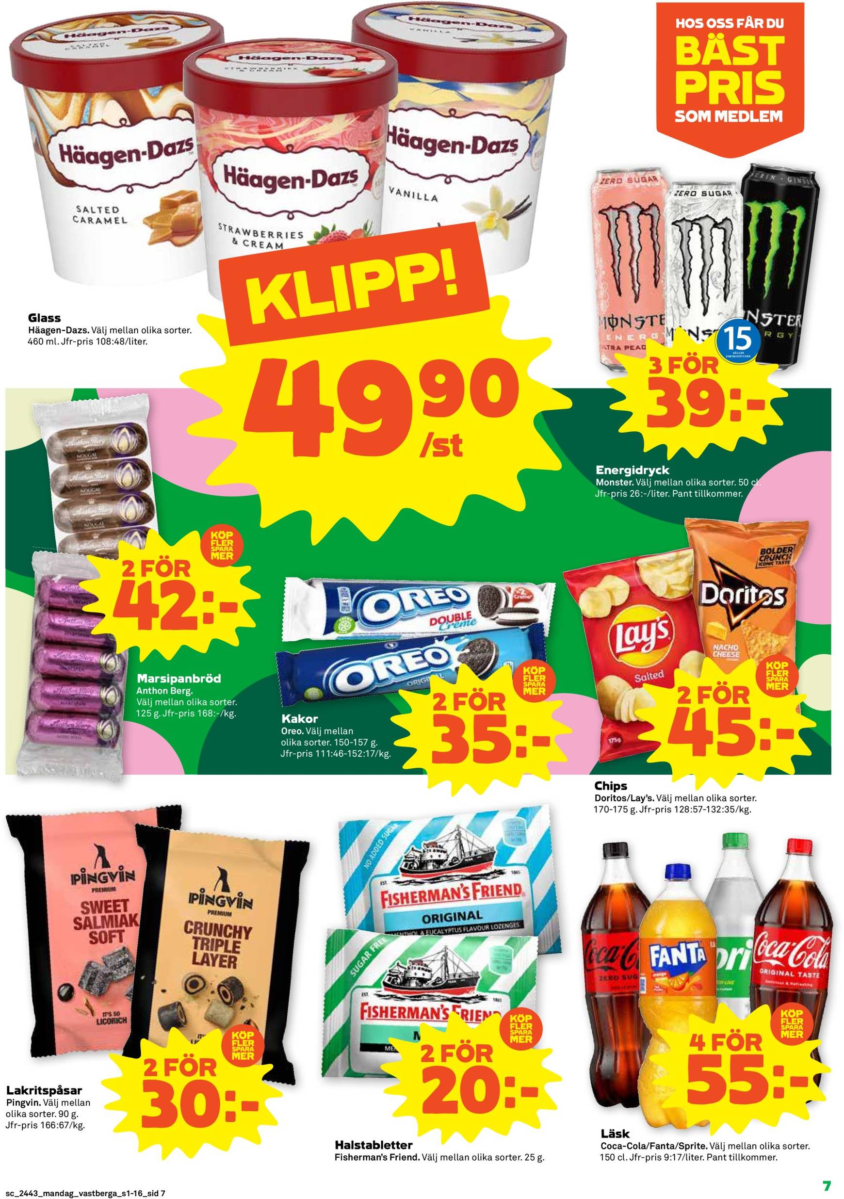 coop - Stora Coop-reklambladet är giltigt från 21.10. - 27.10. - page: 7