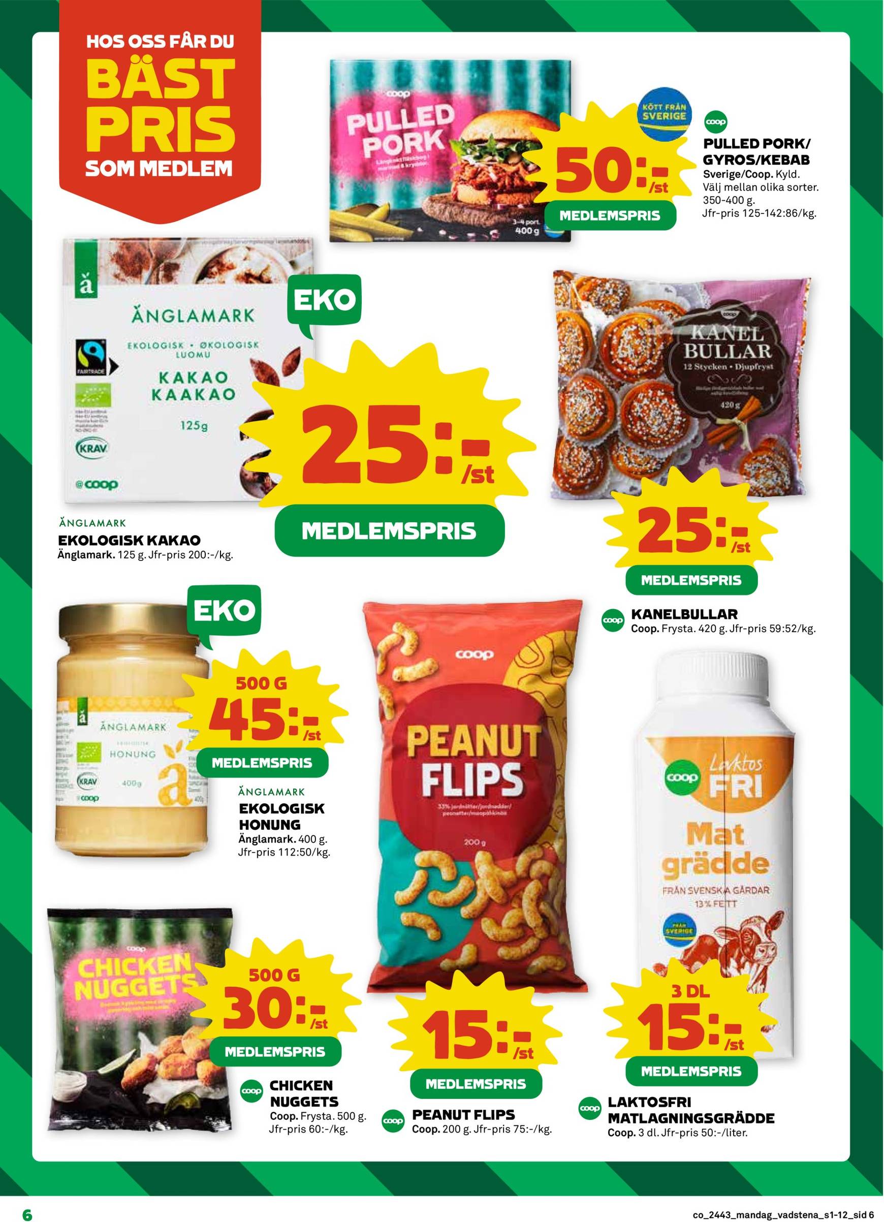 coop - Coop-reklambladet är giltigt från 21.10. - 27.10. - page: 6