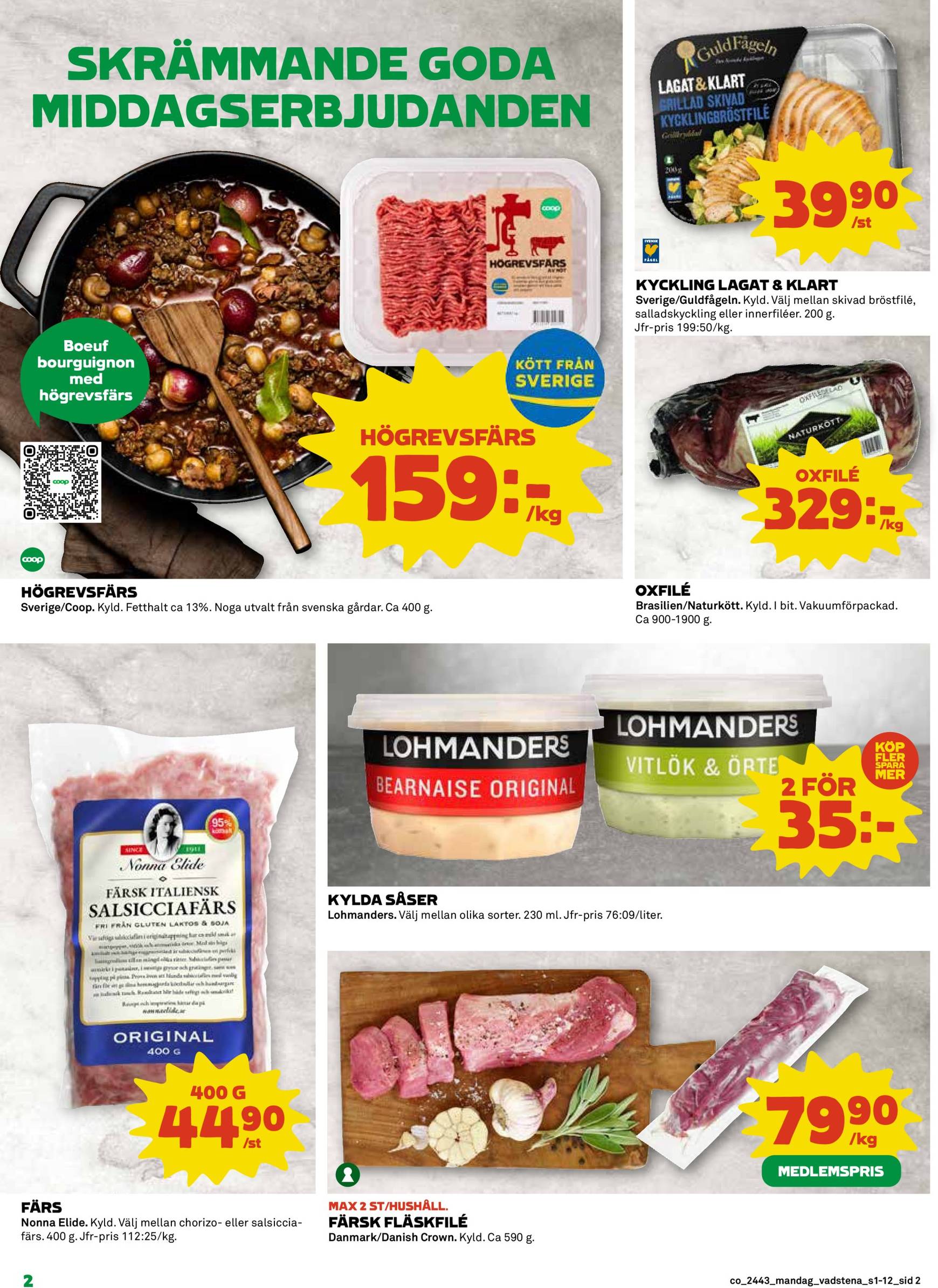 coop - Coop-reklambladet är giltigt från 21.10. - 27.10. - page: 2