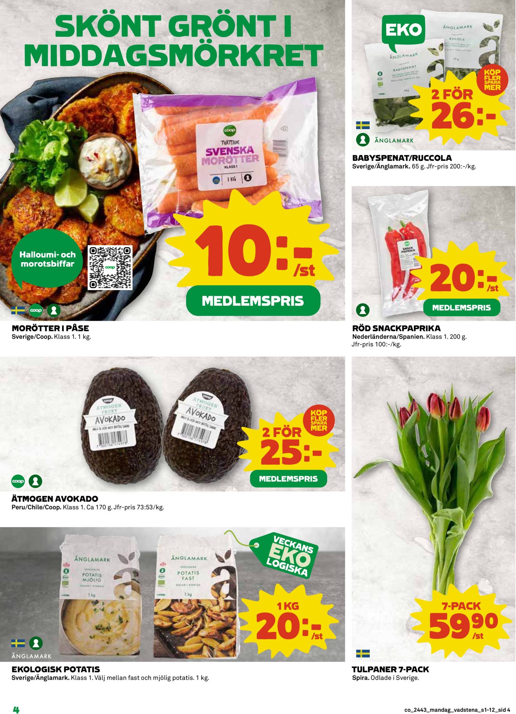 coop - Coop-reklambladet är giltigt från 21.10. - 27.10. - page: 4