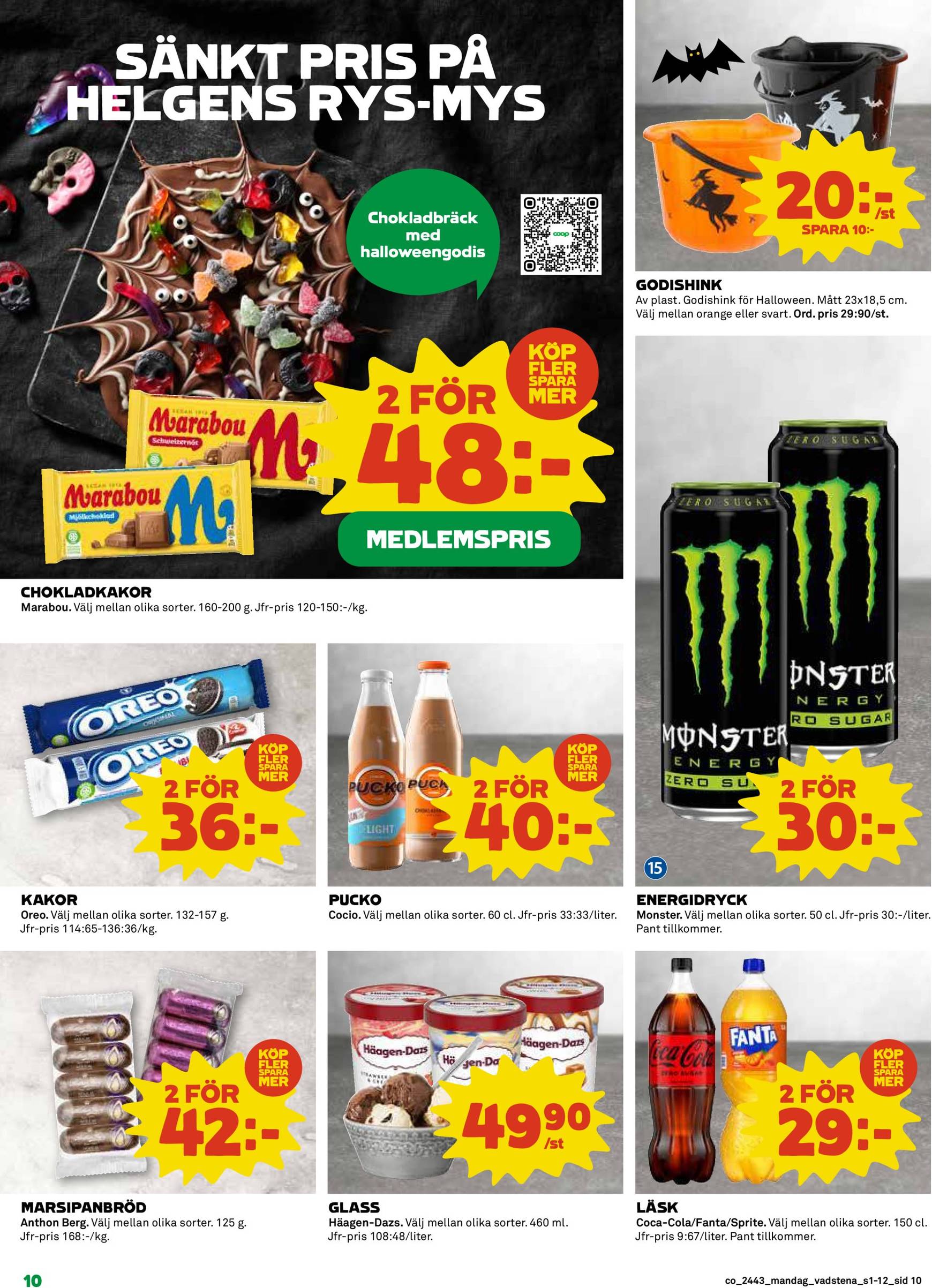 coop - Coop-reklambladet är giltigt från 21.10. - 27.10. - page: 10