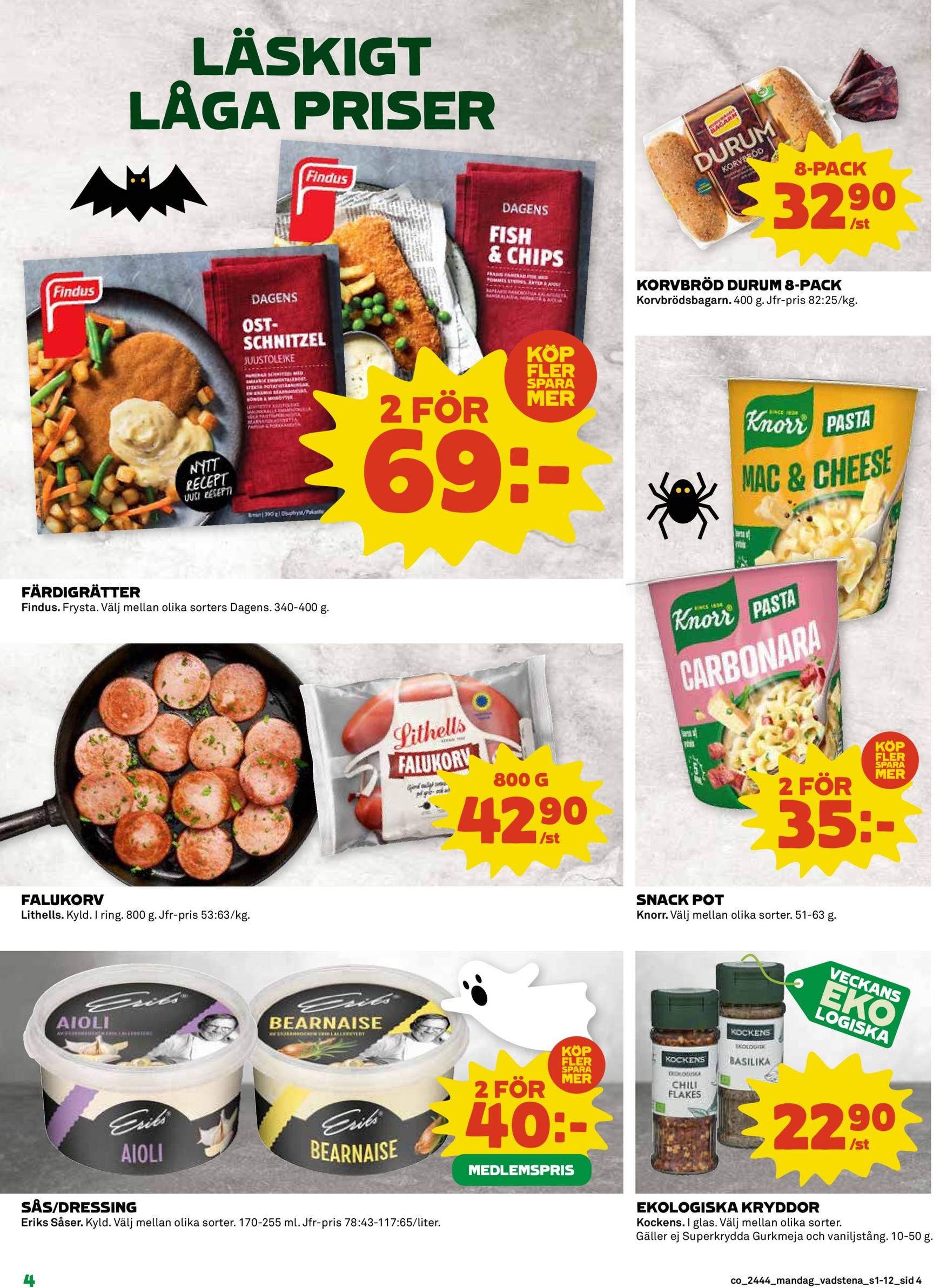 coop - Coop-reklambladet är giltigt från 28.10. - 03.11. - page: 4