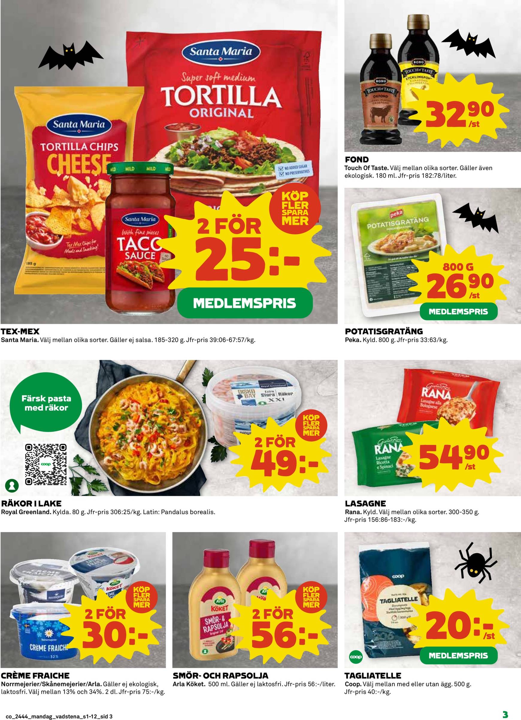 coop - Coop-reklambladet är giltigt från 28.10. - 03.11. - page: 3