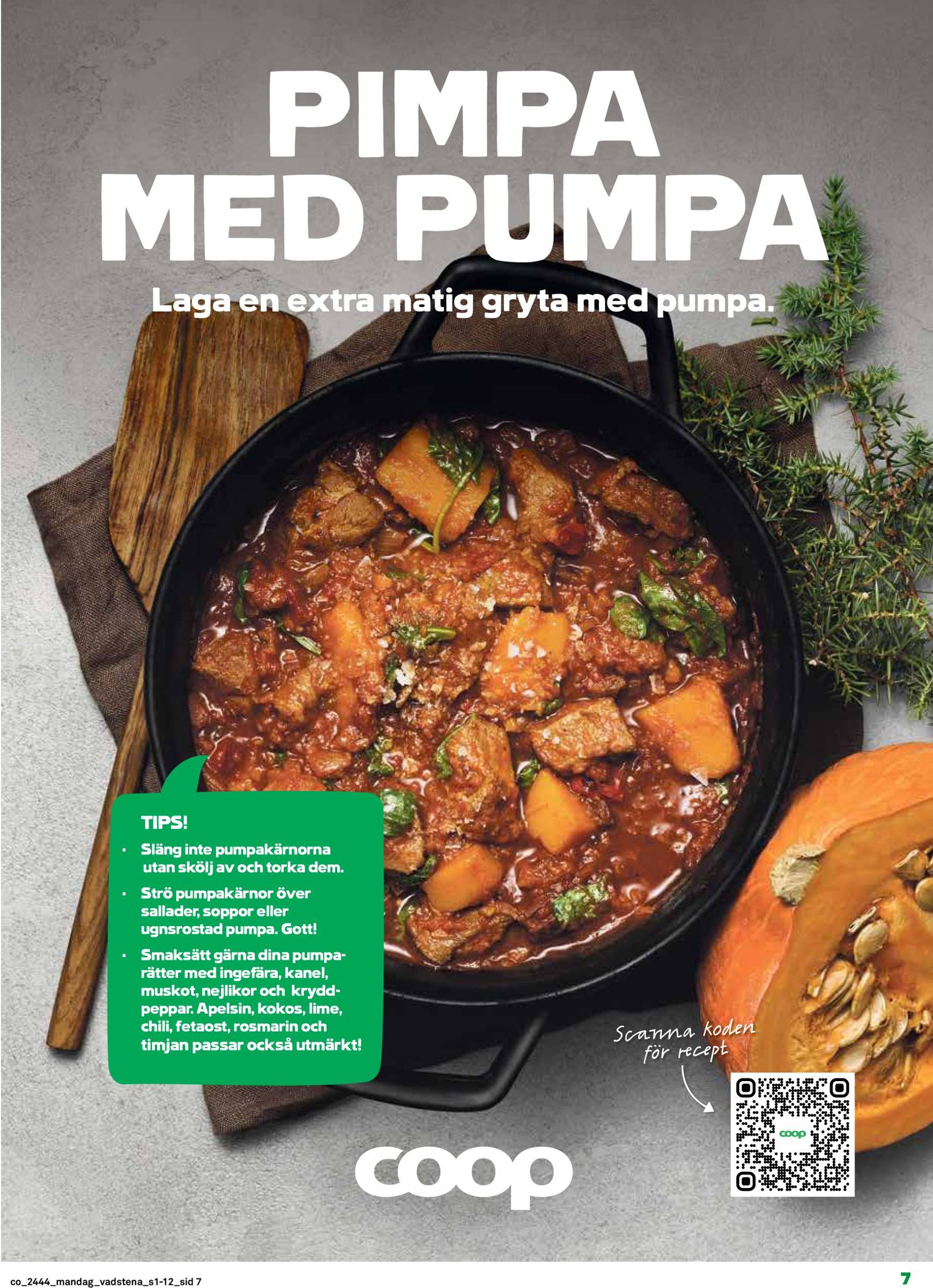 coop - Coop-reklambladet är giltigt från 28.10. - 03.11. - page: 7