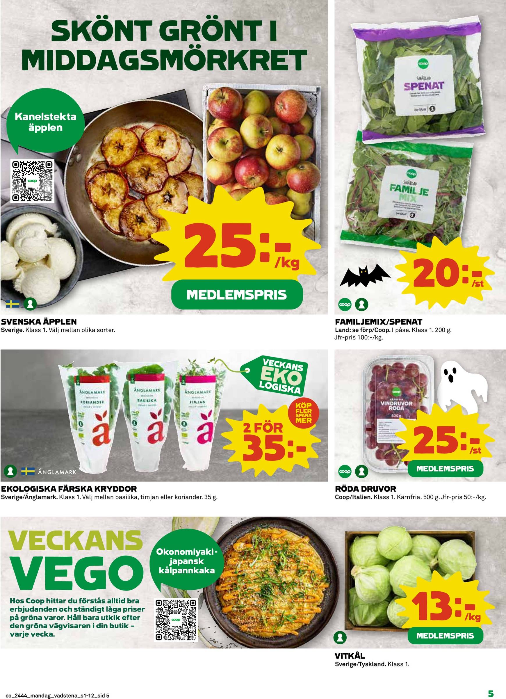 coop - Coop-reklambladet är giltigt från 28.10. - 03.11. - page: 5