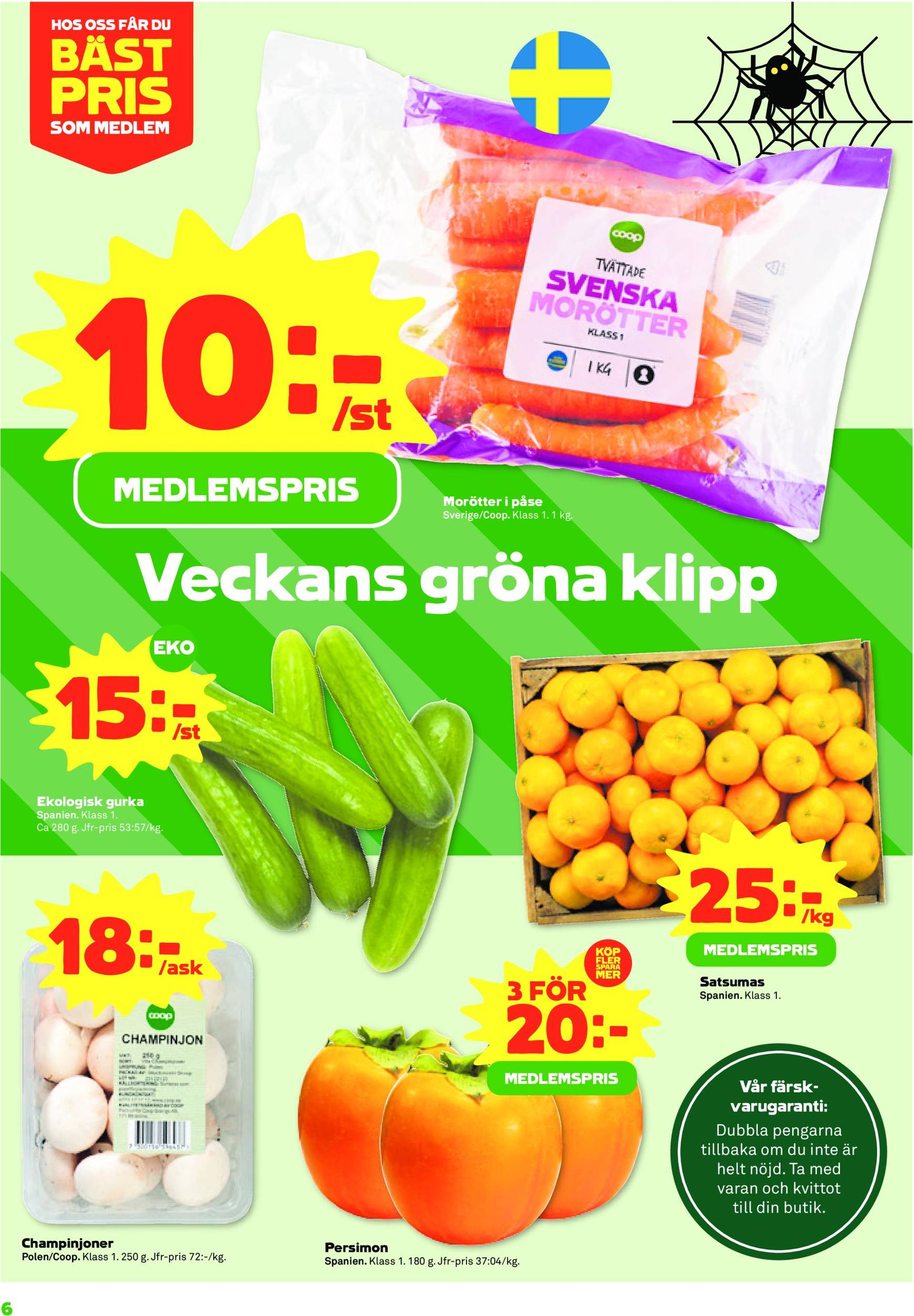 coop - Stora Coop-reklambladet är giltigt från 28.10. - 03.11. - page: 6