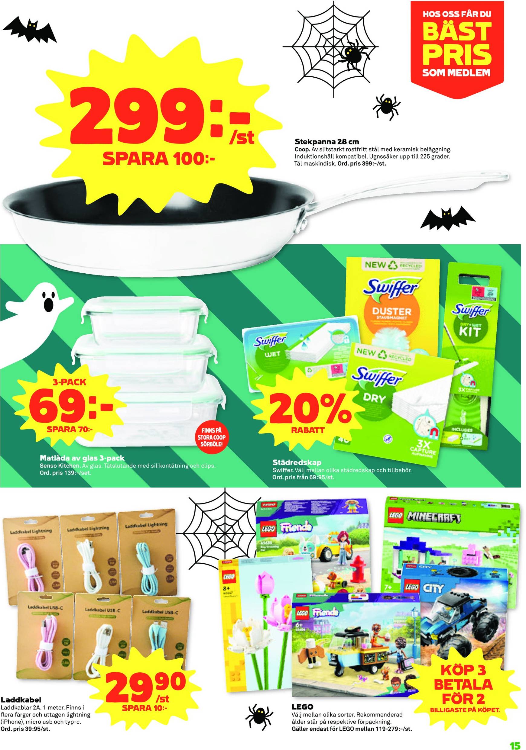 coop - Stora Coop-reklambladet är giltigt från 28.10. - 03.11. - page: 15