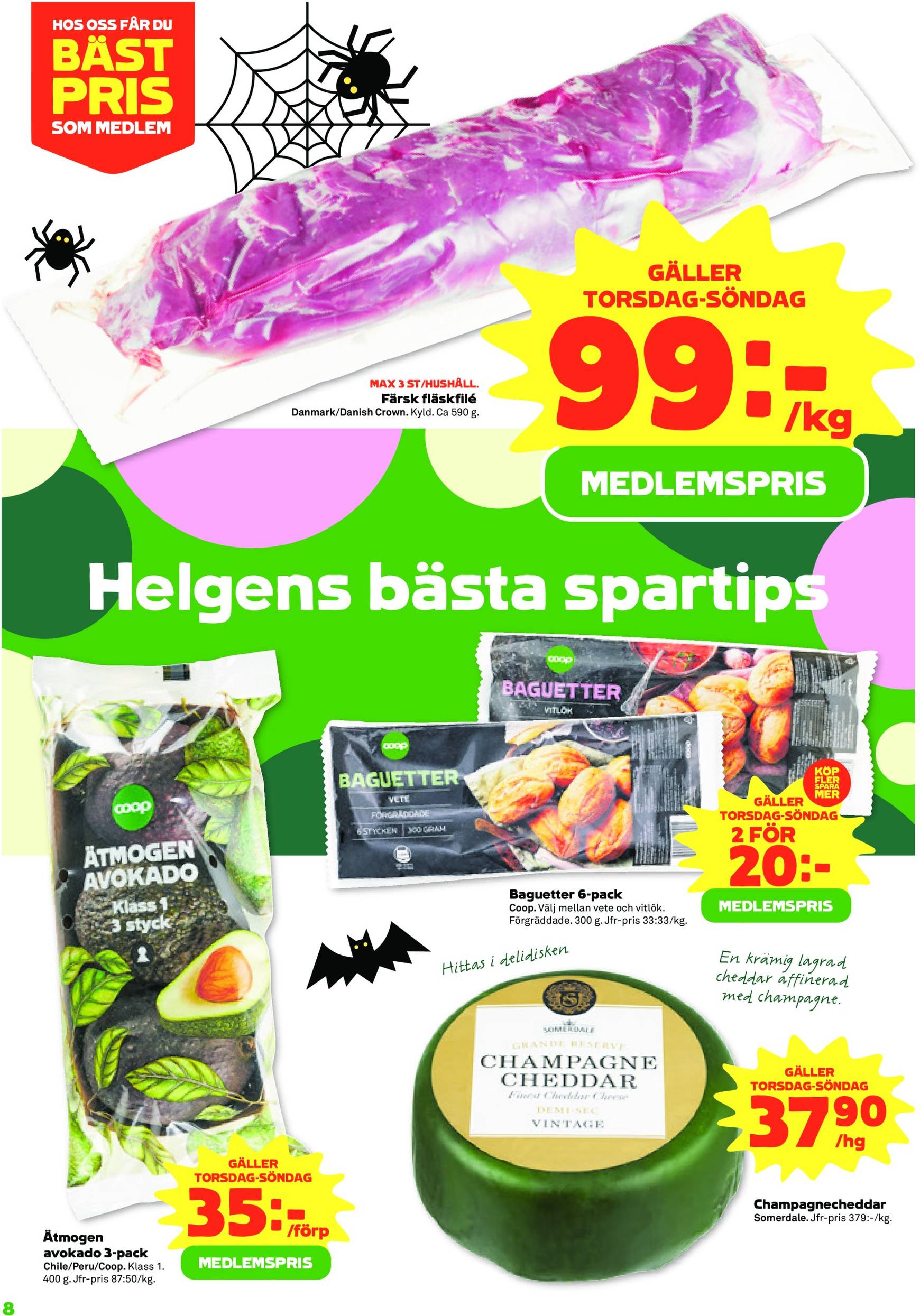 coop - Stora Coop-reklambladet är giltigt från 28.10. - 03.11. - page: 8