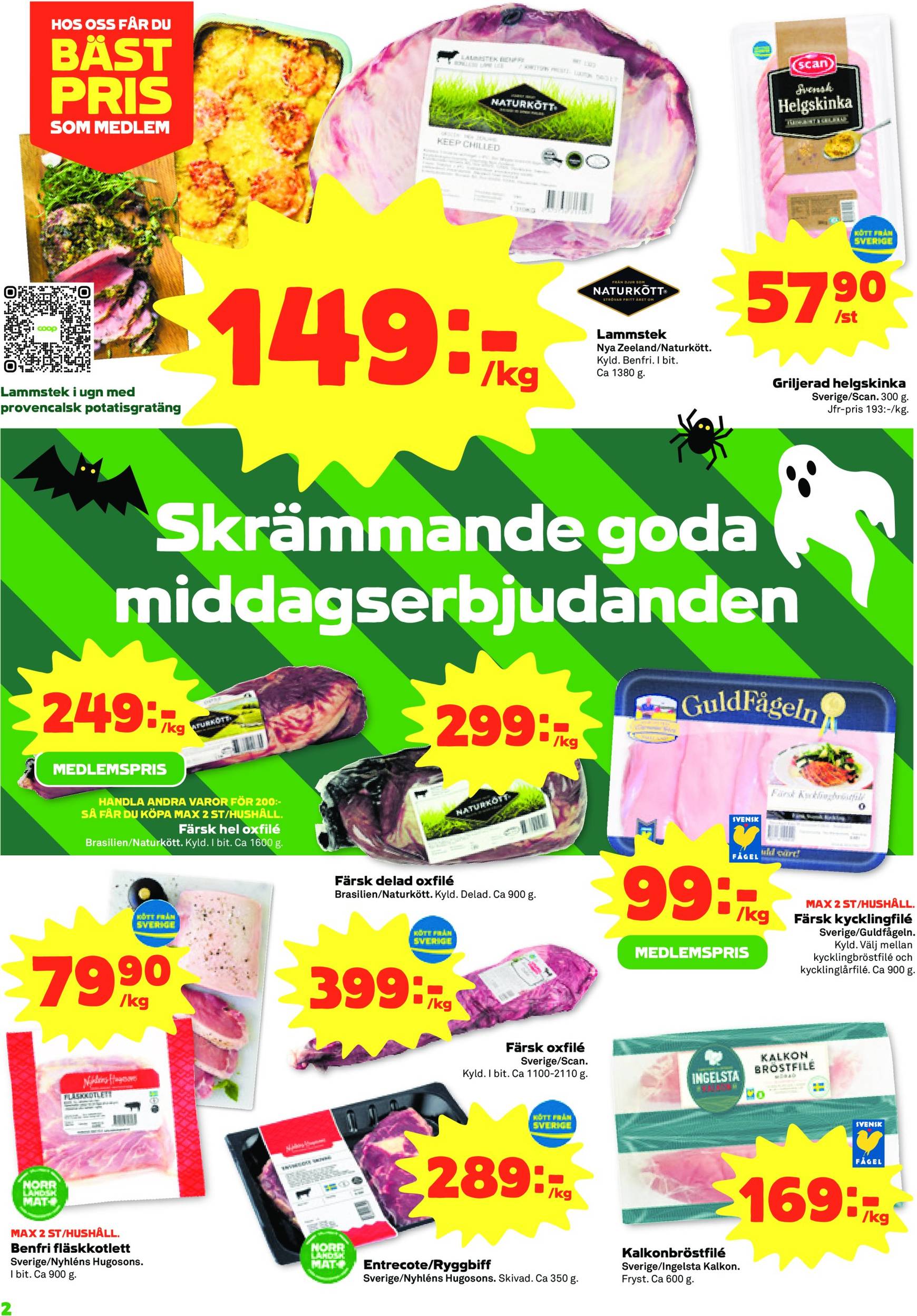 coop - Stora Coop-reklambladet är giltigt från 28.10. - 03.11. - page: 2