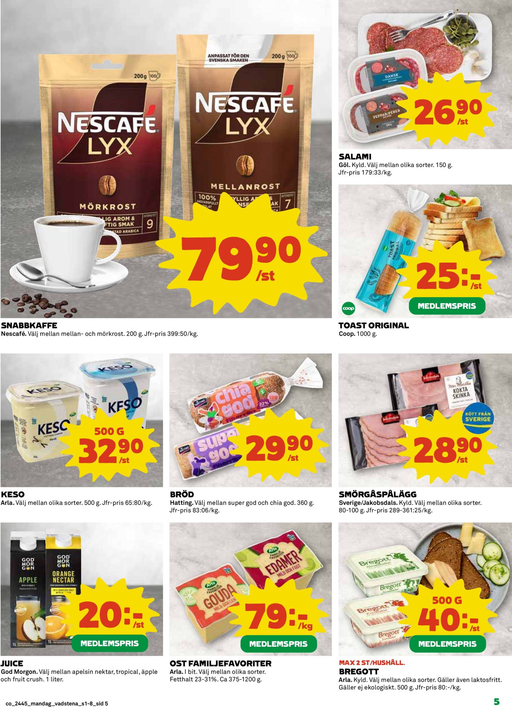 coop - Coop-reklambladet är giltigt från 04.11. - 10.11. - page: 5