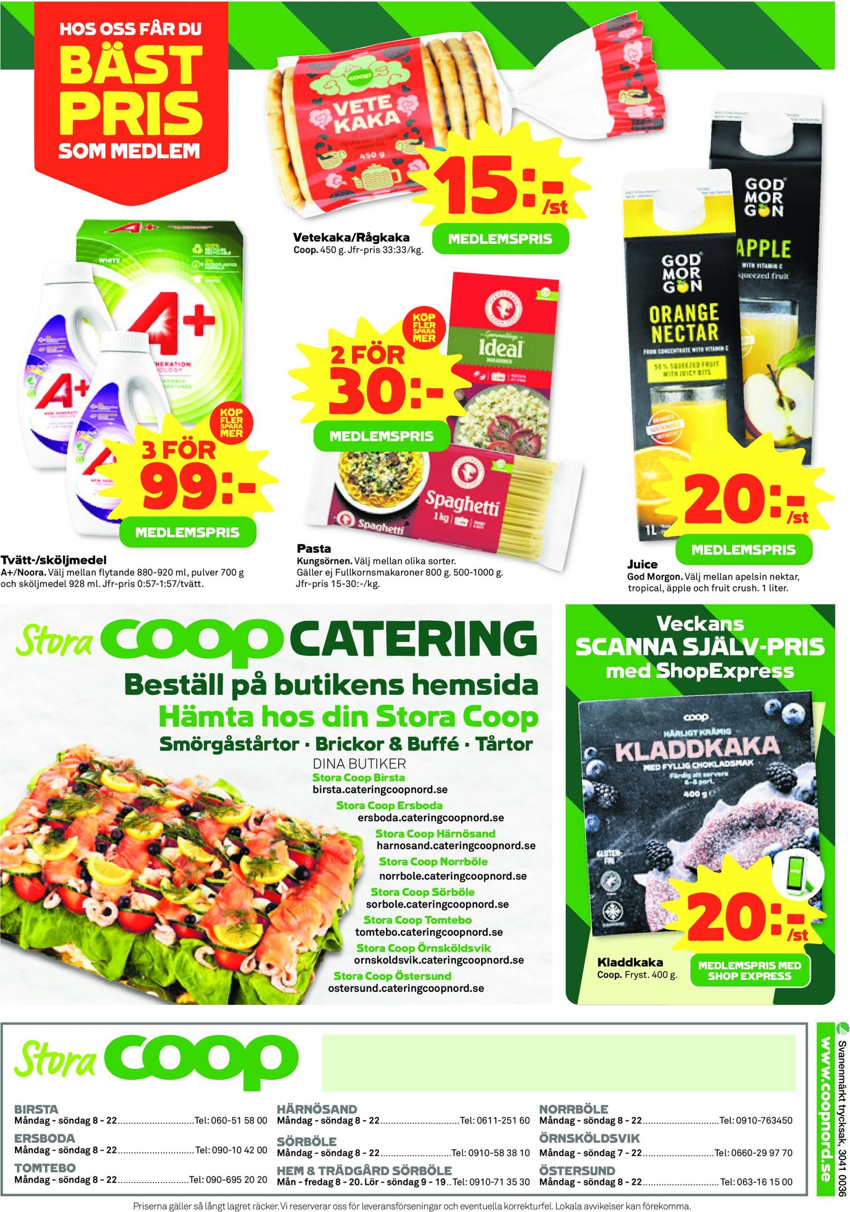 coop - Stora Coop - Ersboda, Tomtebo-reklambladet är giltigt från 04.11. - 10.11. - page: 12