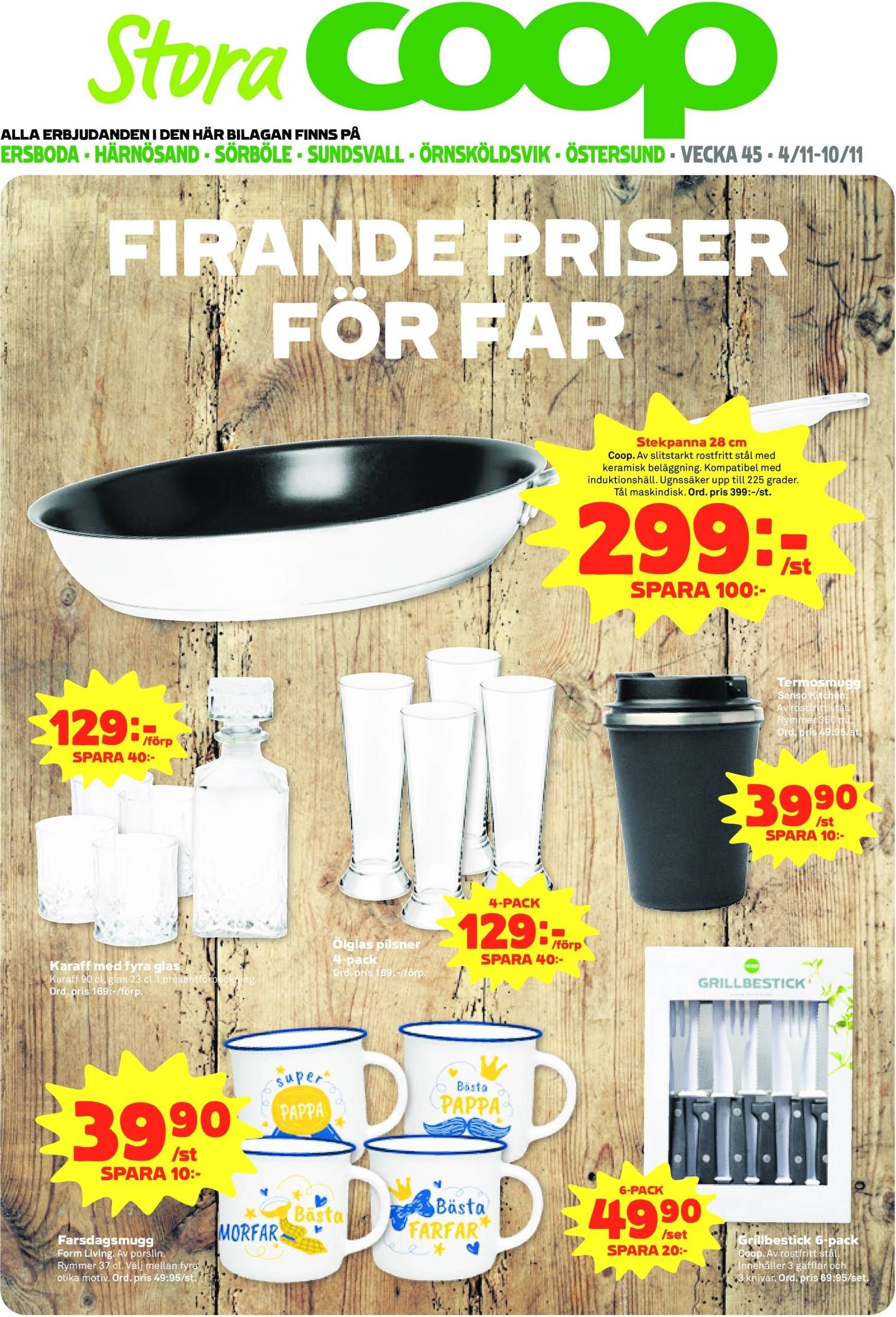 coop - Stora Coop - Ersboda, Tomtebo-reklambladet är giltigt från 04.11. - 10.11. - page: 13