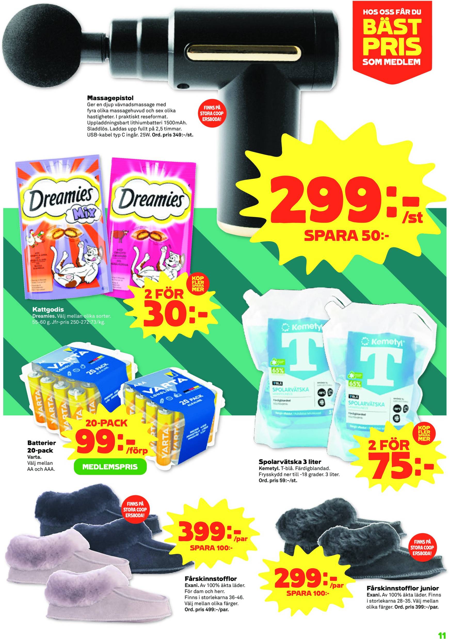 coop - Stora Coop - Ersboda, Tomtebo-reklambladet är giltigt från 04.11. - 10.11. - page: 11