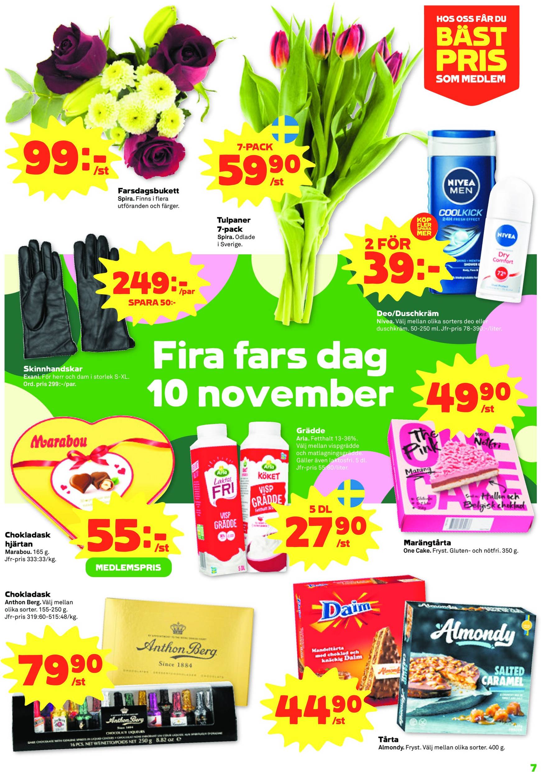 coop - Stora Coop - Ersboda, Tomtebo-reklambladet är giltigt från 04.11. - 10.11. - page: 7