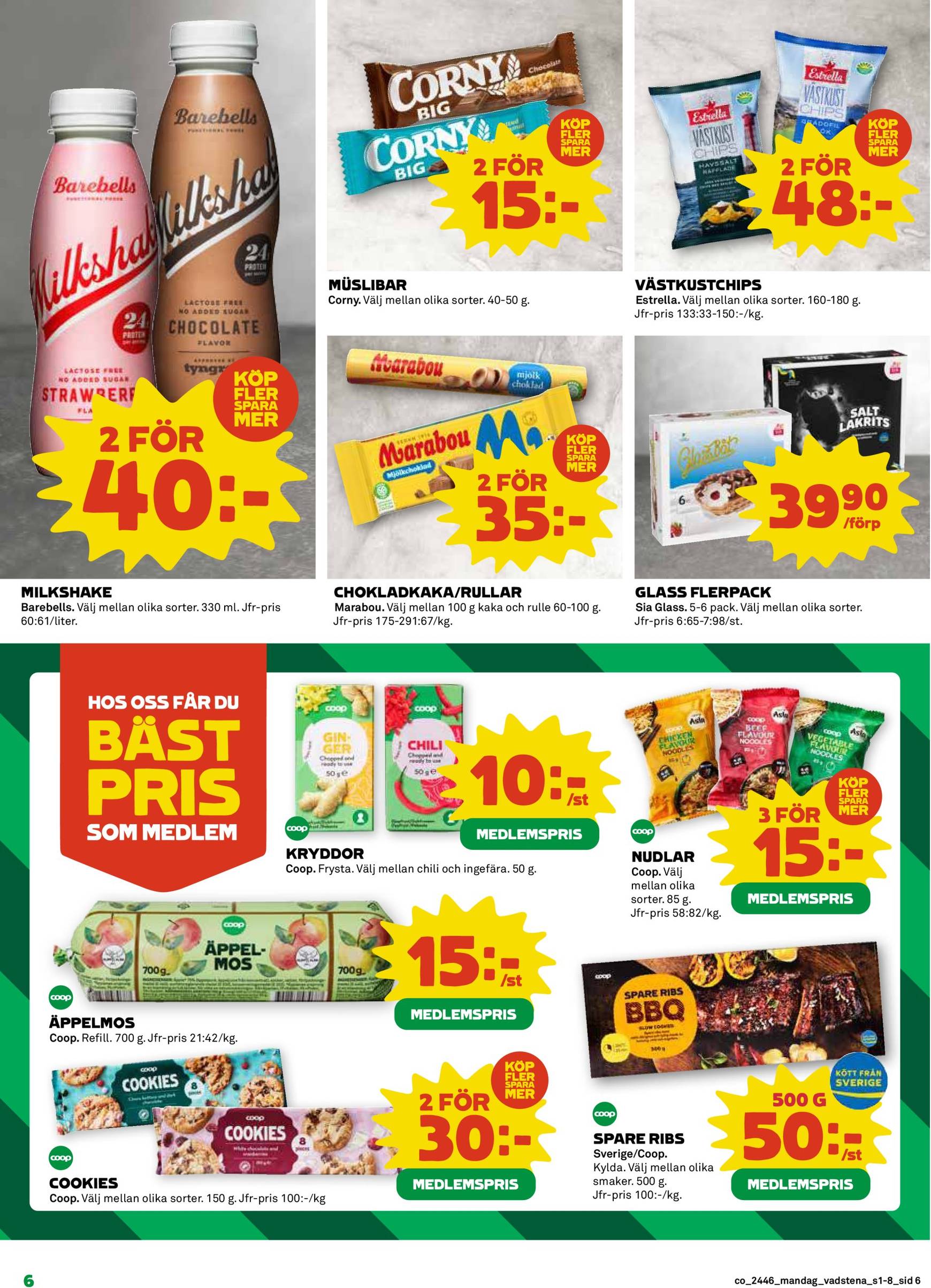 coop - Coop-reklambladet är giltigt från 11.11. - 17.11. - page: 6