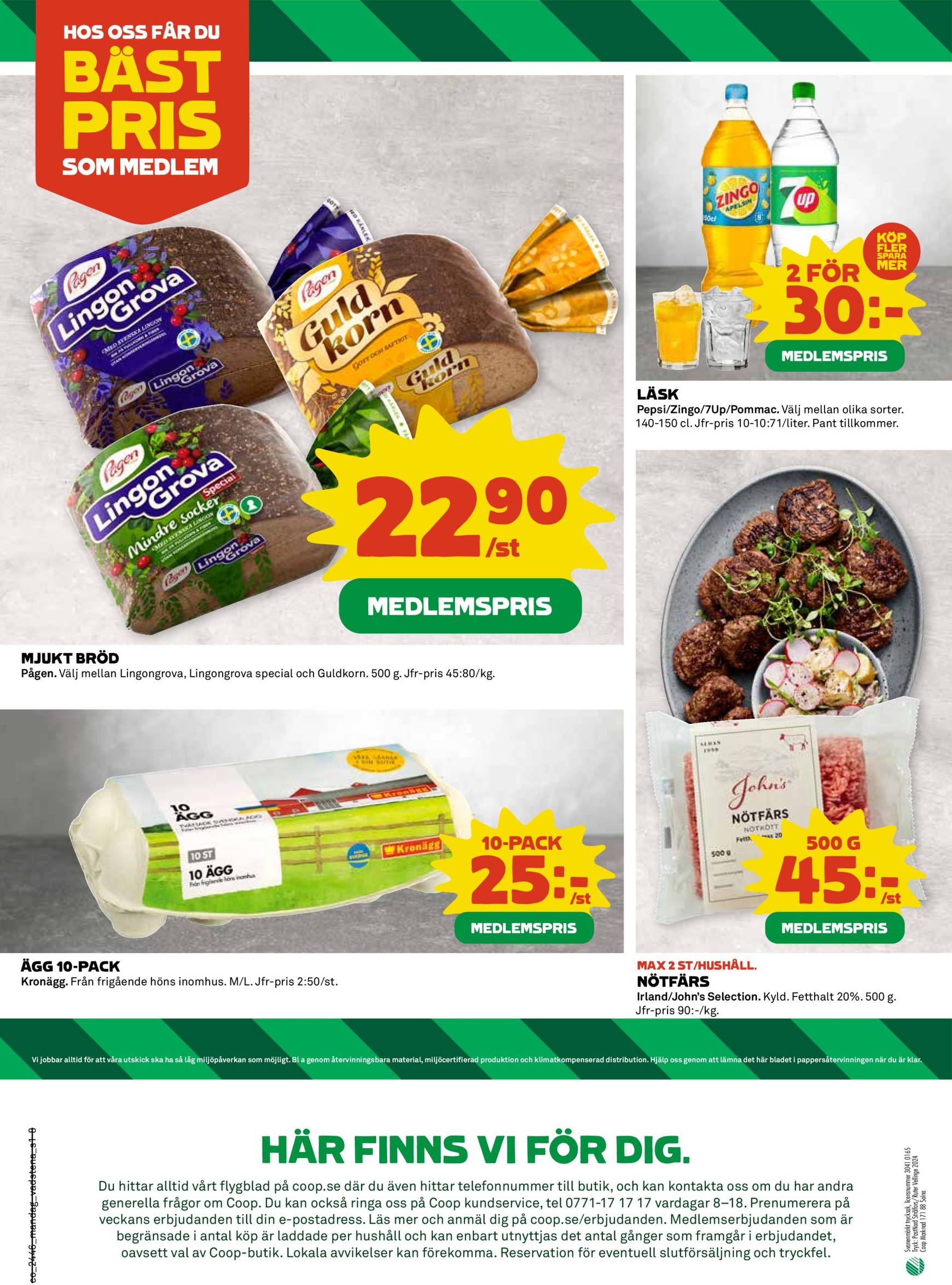 coop - Coop-reklambladet är giltigt från 11.11. - 17.11. - page: 8