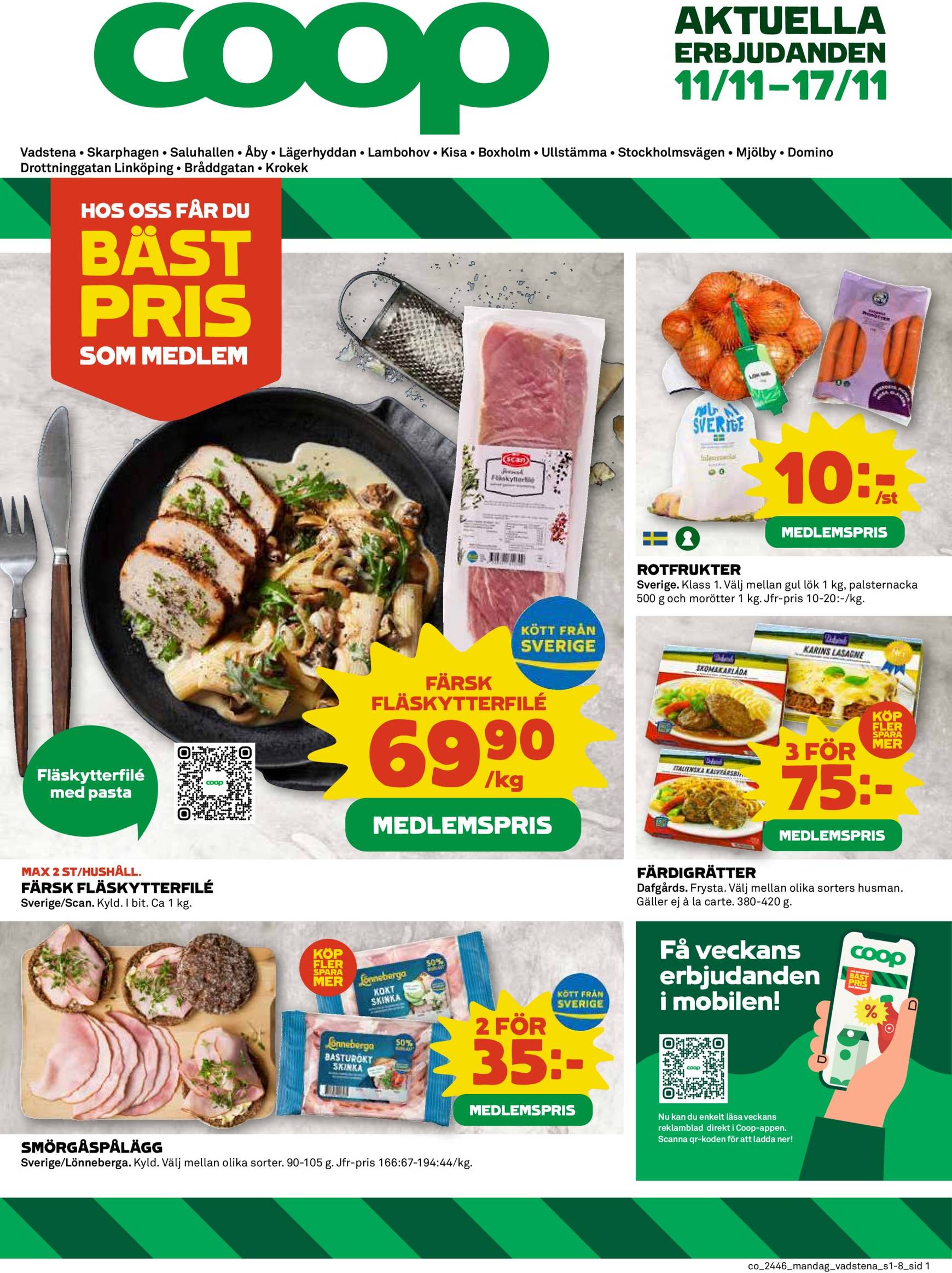 coop - Coop-reklambladet är giltigt från 11.11. - 17.11.