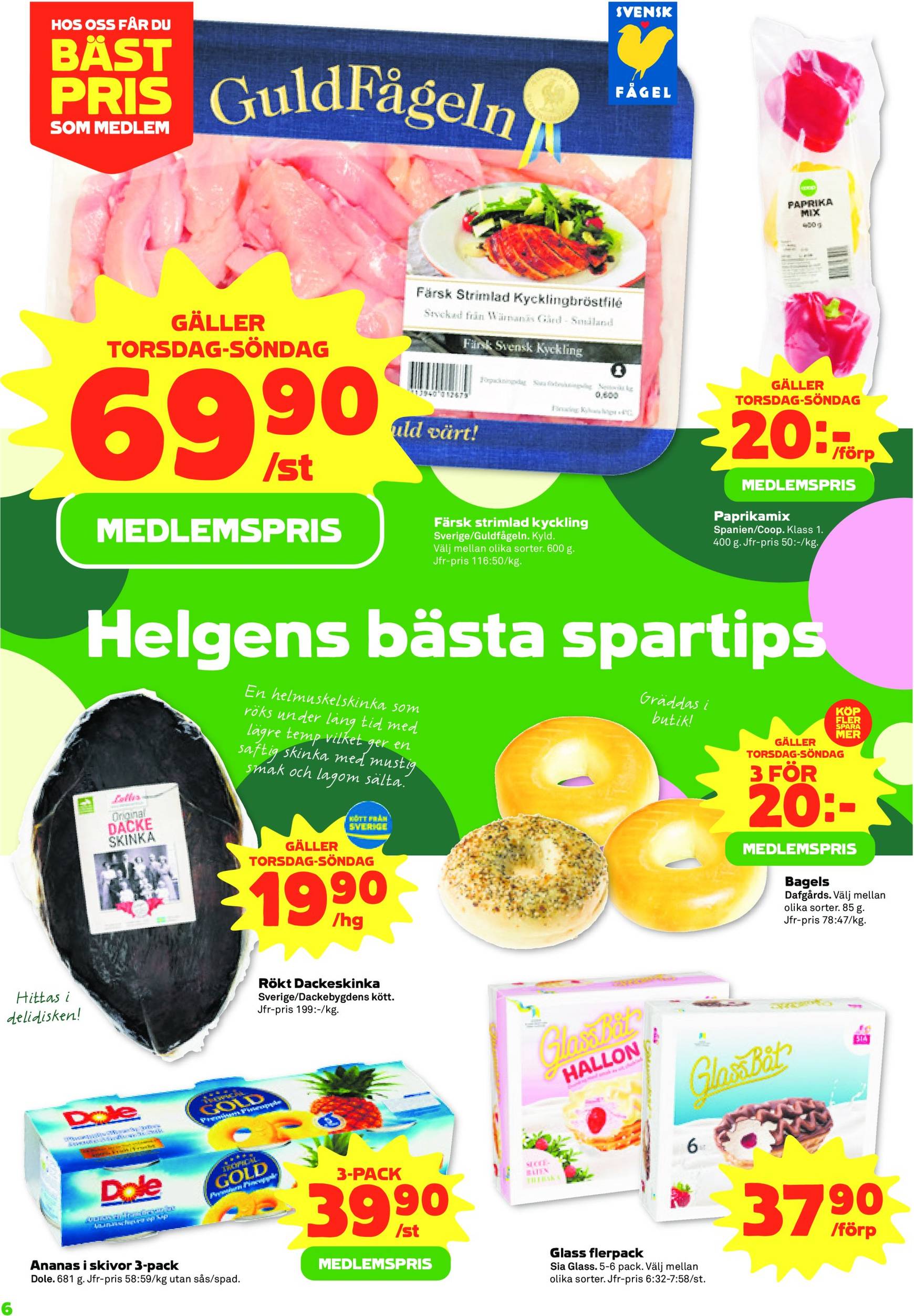 coop - Stora Coop - Ersboda, Tomtebo-reklambladet är giltigt från 11.11. - 17.11. - page: 6