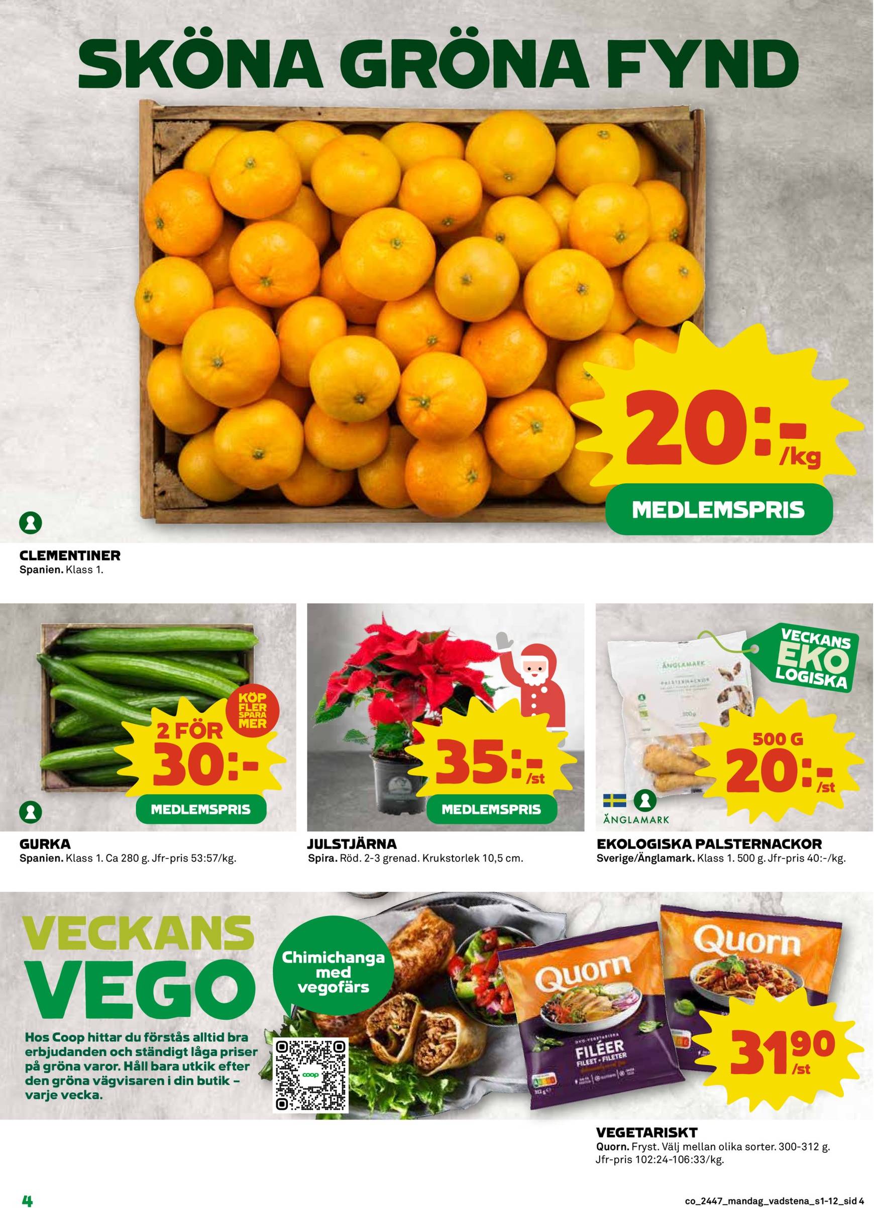 coop - Coop-reklambladet är giltigt från 18.11. - 24.11. - page: 4