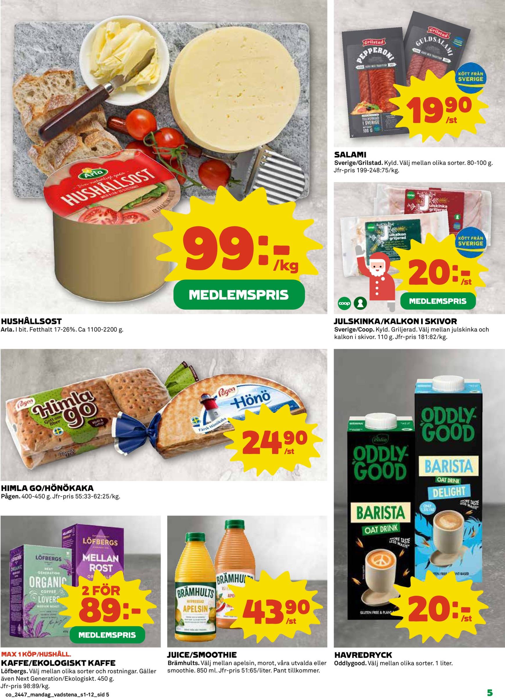 coop - Coop-reklambladet är giltigt från 18.11. - 24.11. - page: 5