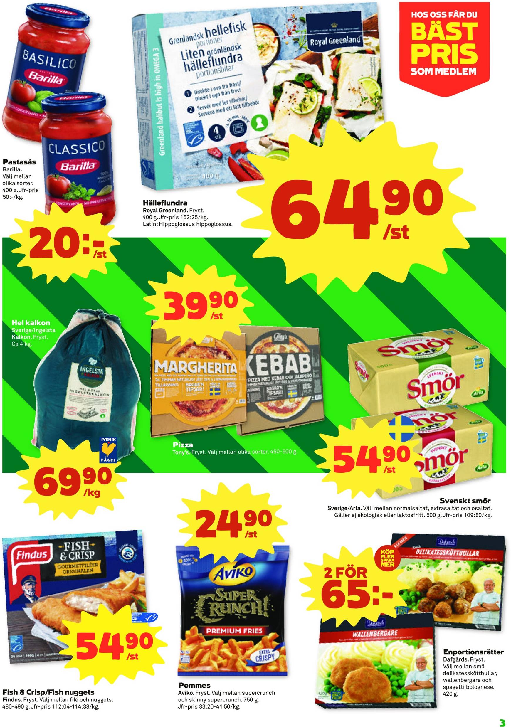 coop - Stora Coop - Ersboda, Tomtebo-reklambladet är giltigt från 18.11. - 24.11. - page: 3