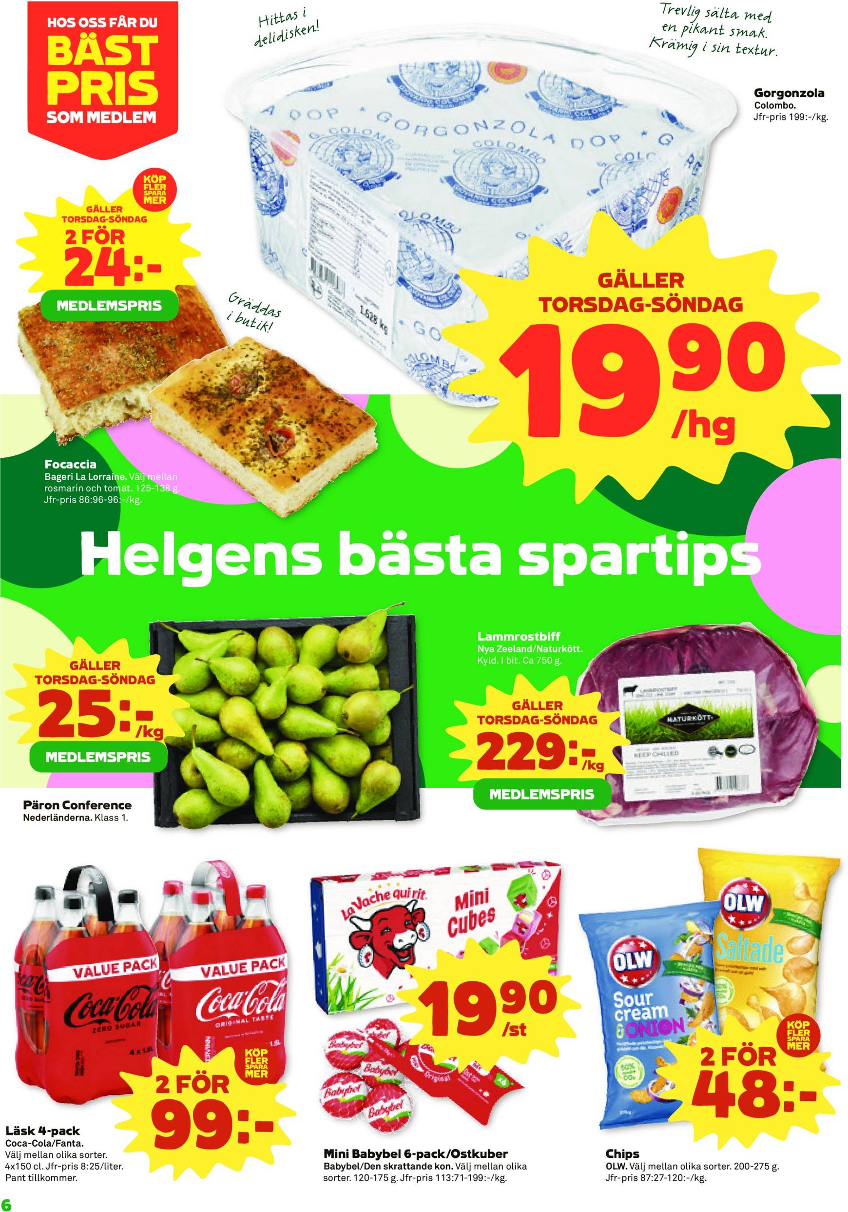 coop - Stora Coop - Ersboda, Tomtebo-reklambladet är giltigt från 18.11. - 24.11. - page: 6