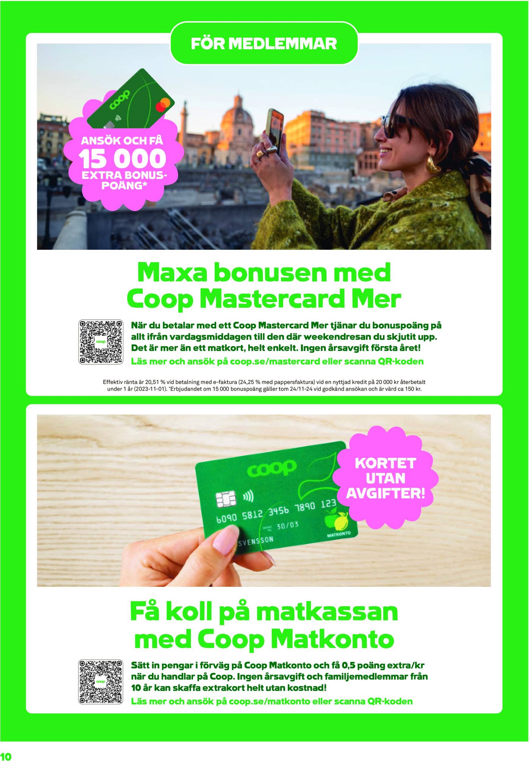 coop - Stora Coop - Ersboda, Tomtebo-reklambladet är giltigt från 18.11. - 24.11. - page: 10