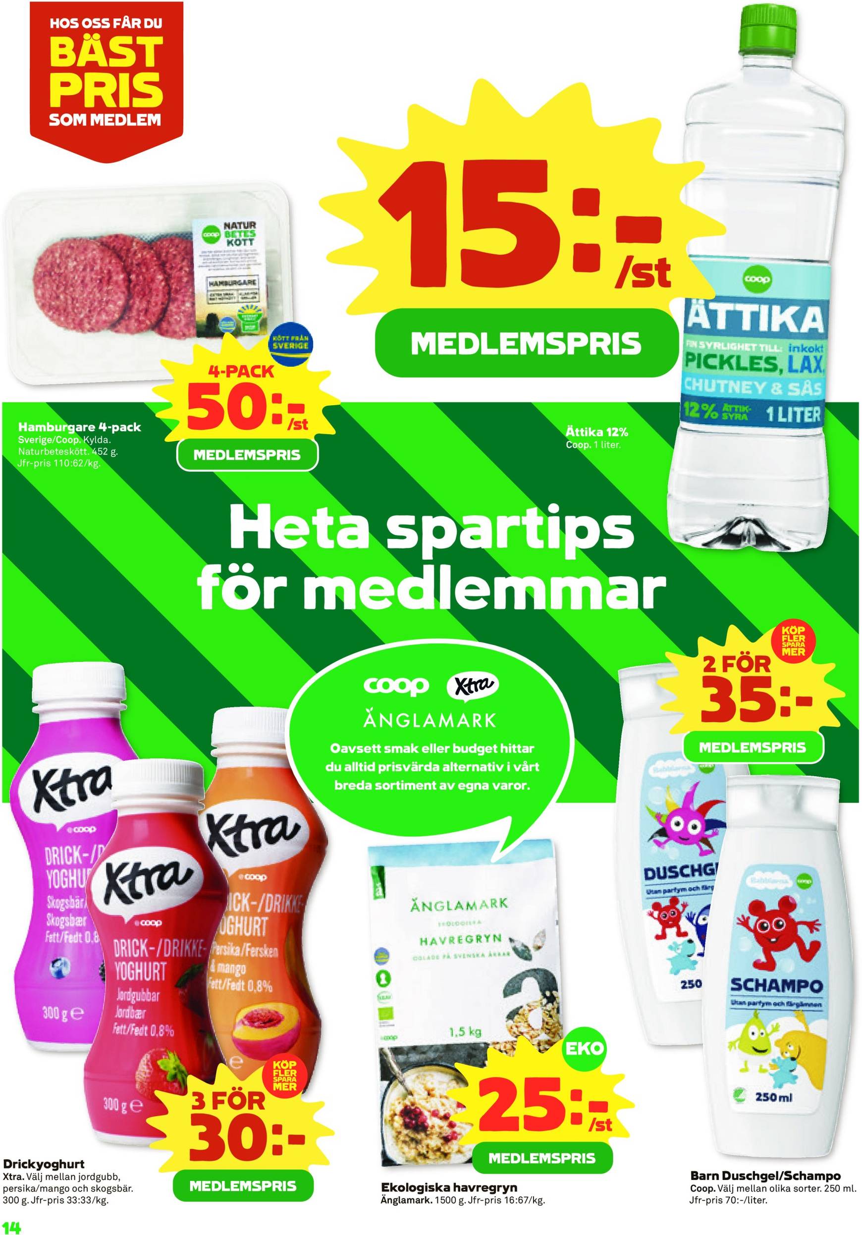 coop - Stora Coop - Ersboda, Tomtebo-reklambladet är giltigt från 18.11. - 24.11. - page: 14