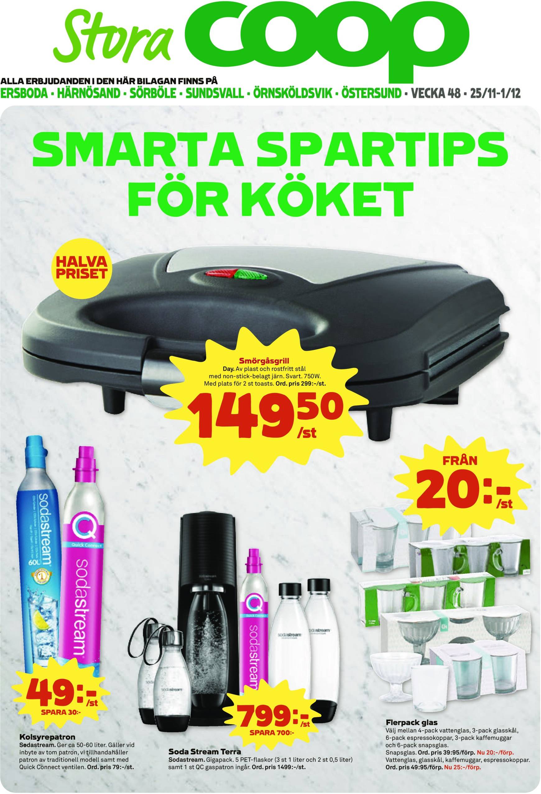 coop - Stora Coop - Ersboda, Tomtebo-reklambladet är giltigt från 25/11 - 01/12 - page: 21