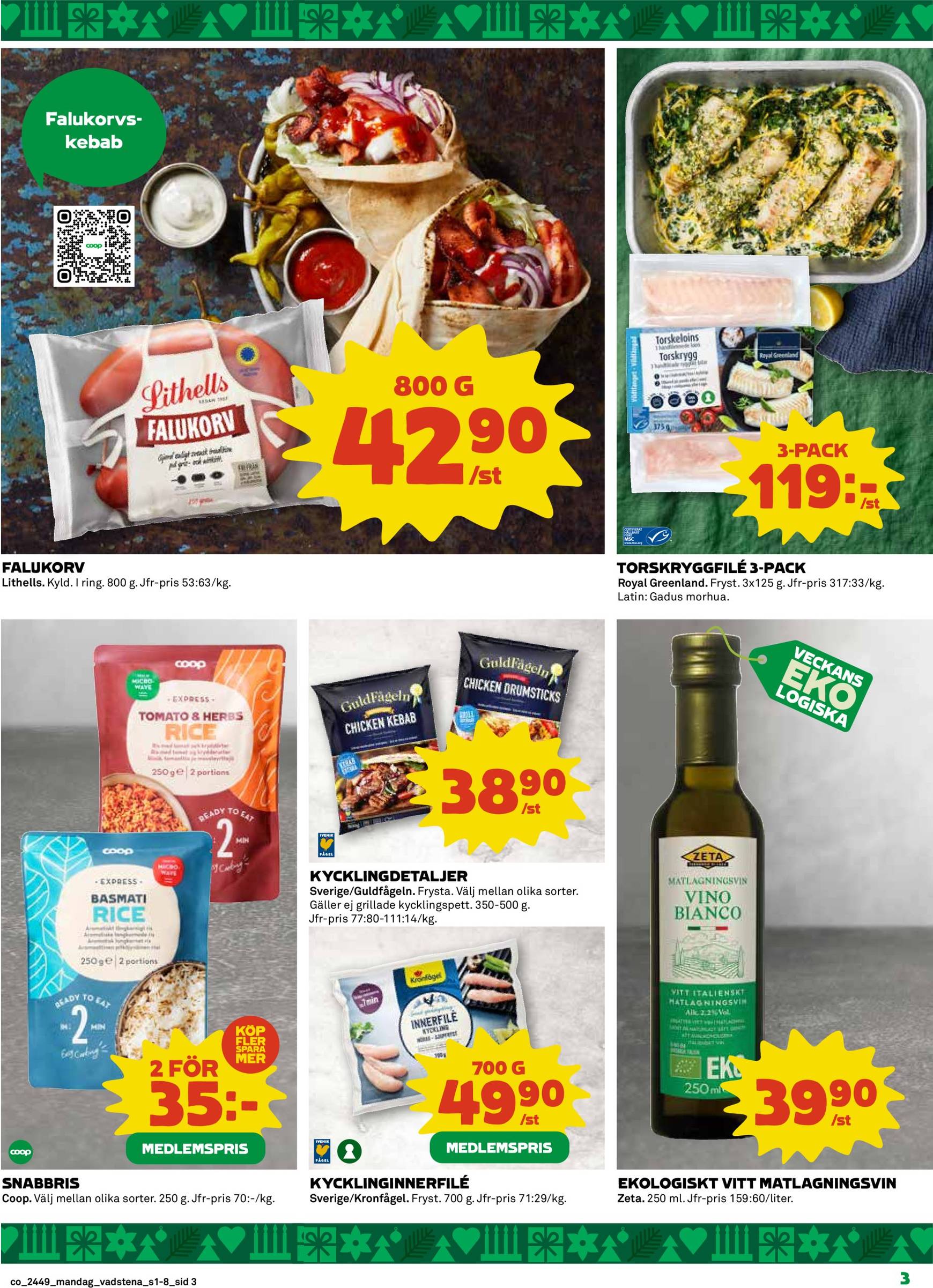 coop - Coop-reklambladet är giltigt från 02/12 - 08/12 - page: 3