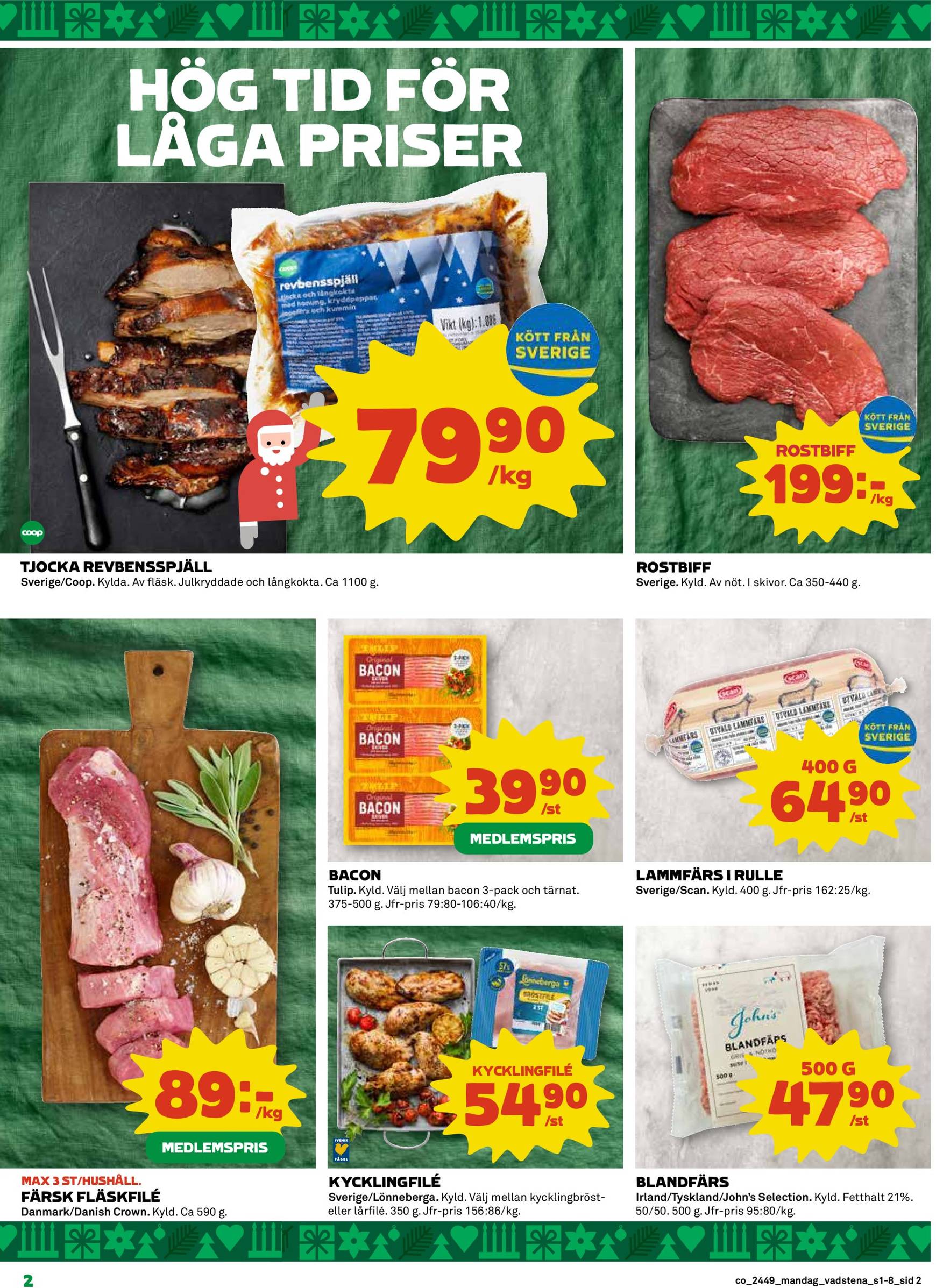 coop - Coop-reklambladet är giltigt från 02/12 - 08/12 - page: 2