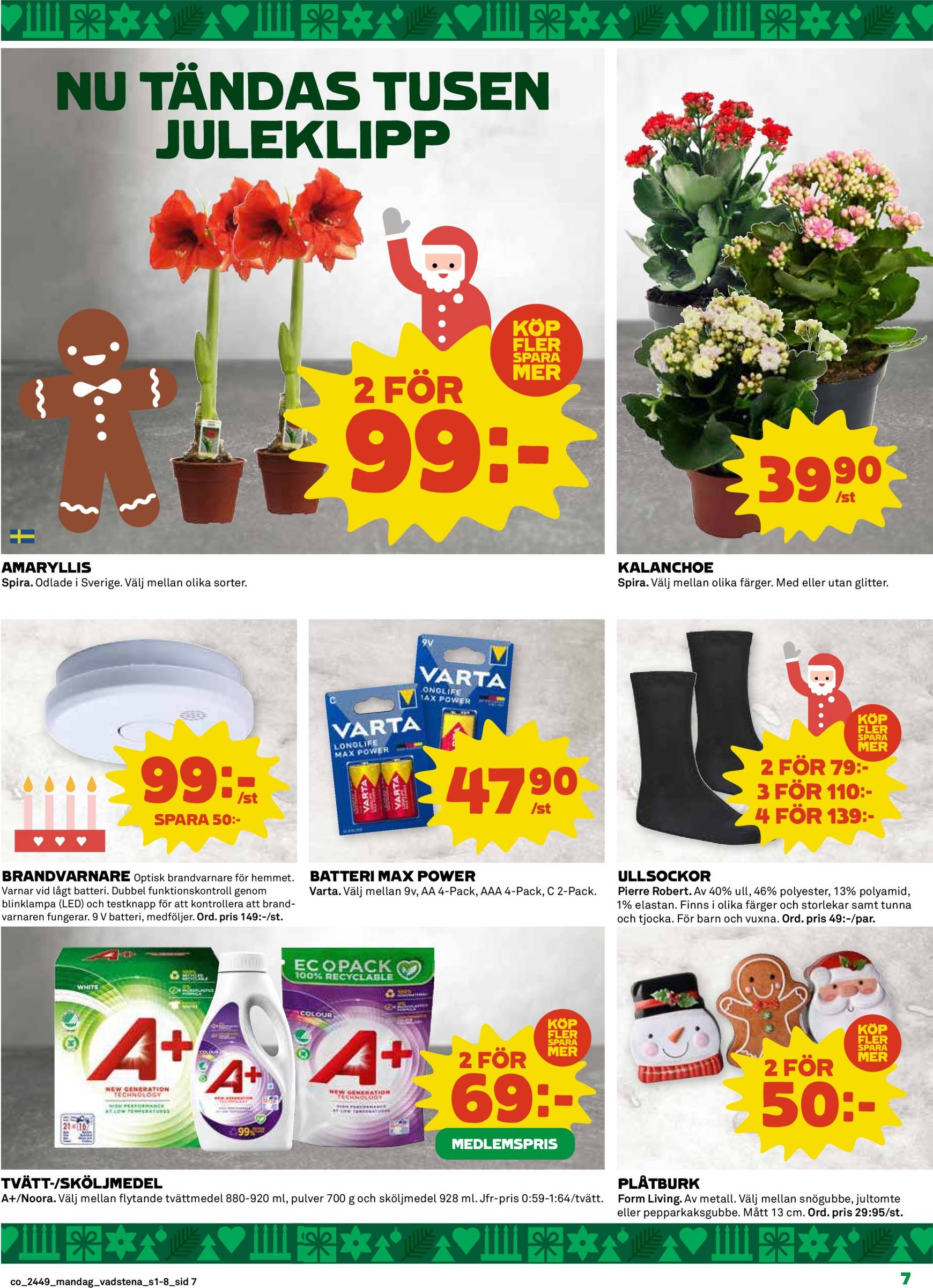 coop - Coop-reklambladet är giltigt från 02/12 - 08/12 - page: 7