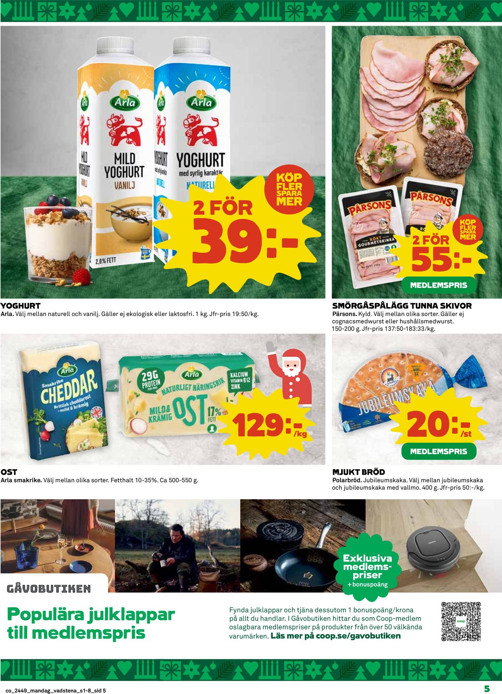 coop - Coop-reklambladet är giltigt från 02/12 - 08/12 - page: 5