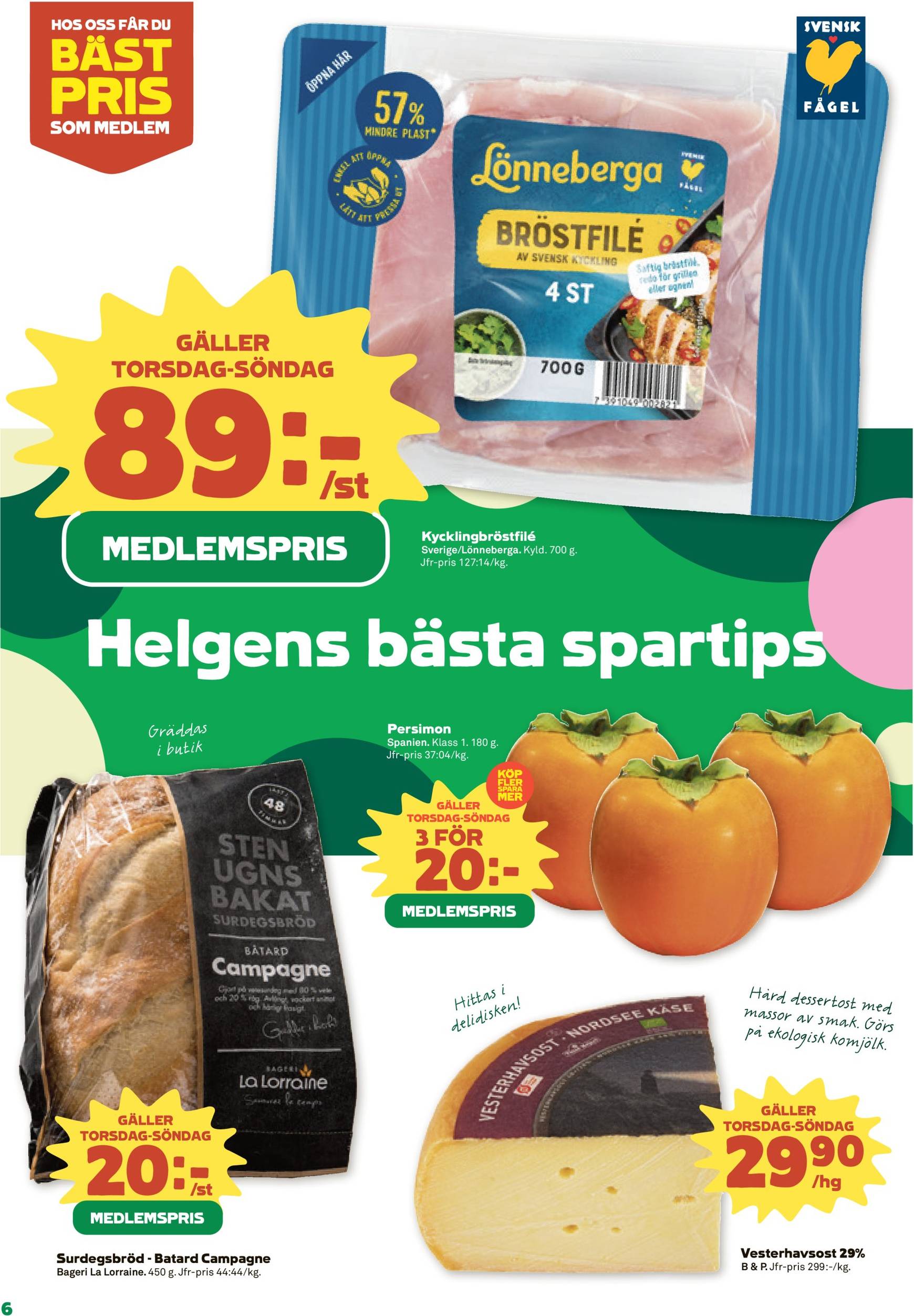 coop - Stora Coop - Ersboda, Tomtebo-reklambladet är giltigt från 02/12 - 08/12 - page: 6