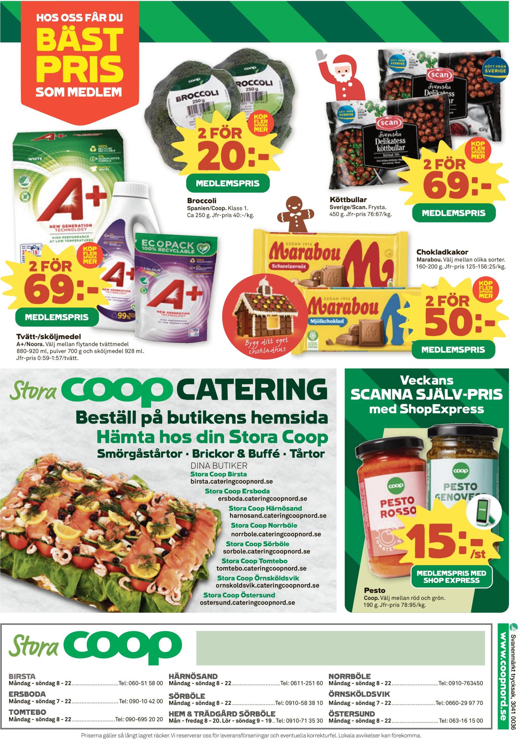 coop - Stora Coop - Ersboda, Tomtebo-reklambladet är giltigt från 02/12 - 08/12 - page: 12