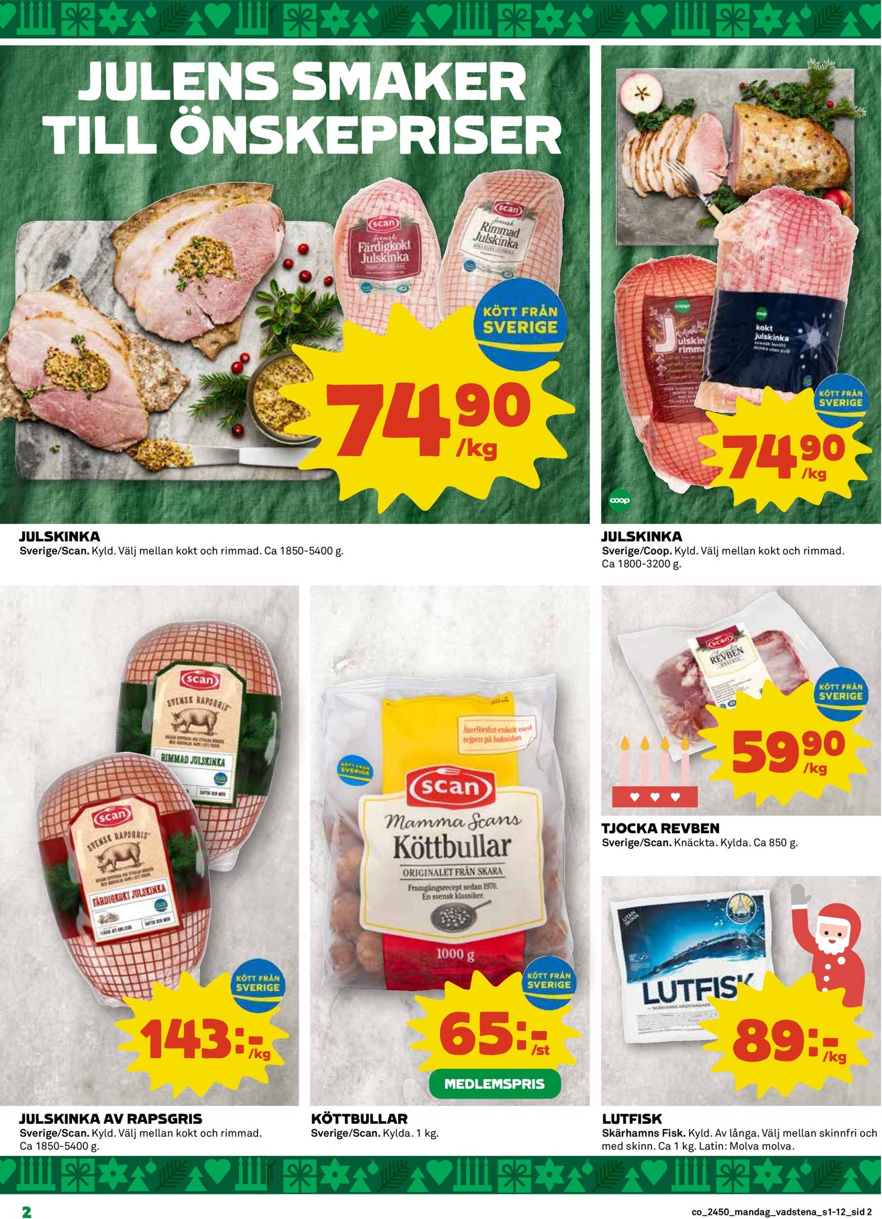 coop - Coop-reklambladet giltigt från 09/12 - 15/12 - page: 2