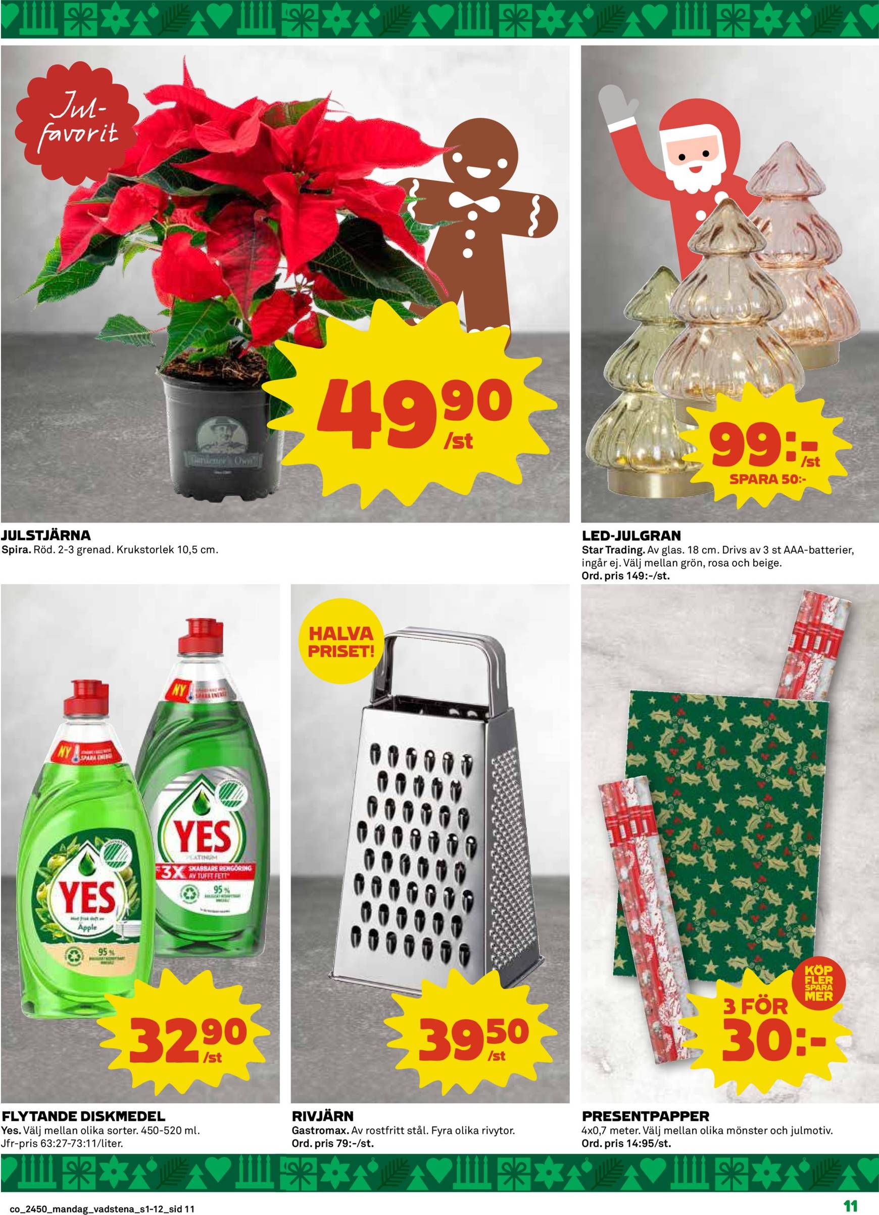 coop - Coop-reklambladet giltigt från 09/12 - 15/12 - page: 11